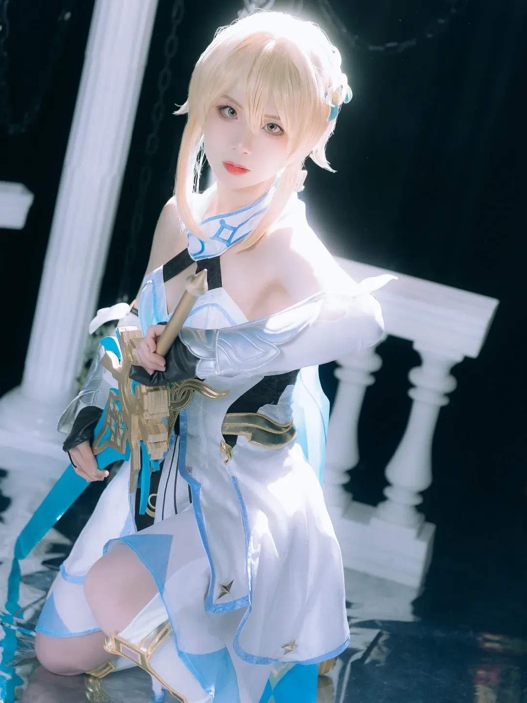 原神, 二次元撮影, コスプレ写真, 旅人 蛍 コスプレ, 異世界旅人 - 4枚目