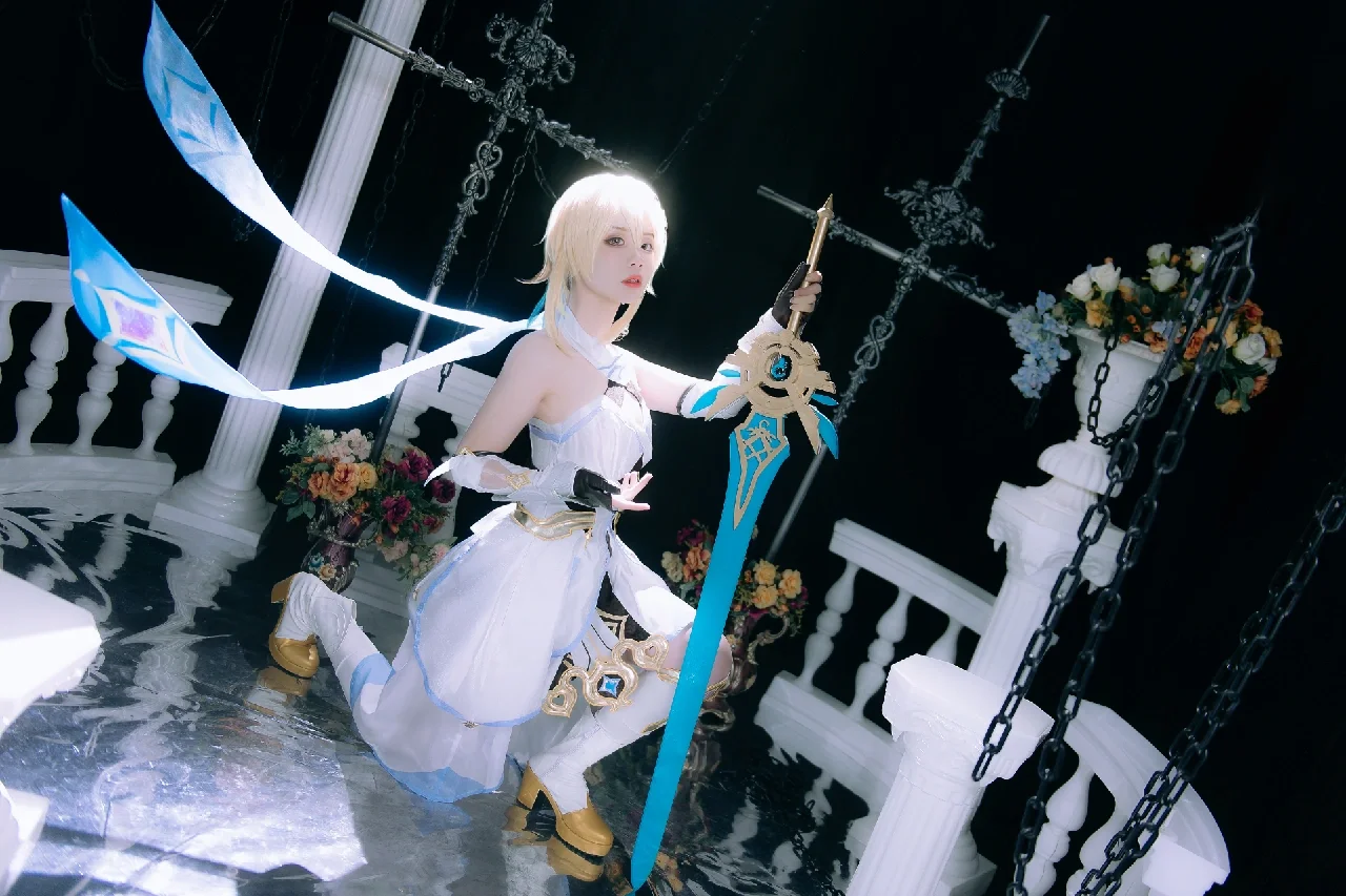 原神, 二次元撮影, コスプレ写真, 旅人 蛍 コスプレ, 異世界旅人 - 7枚目