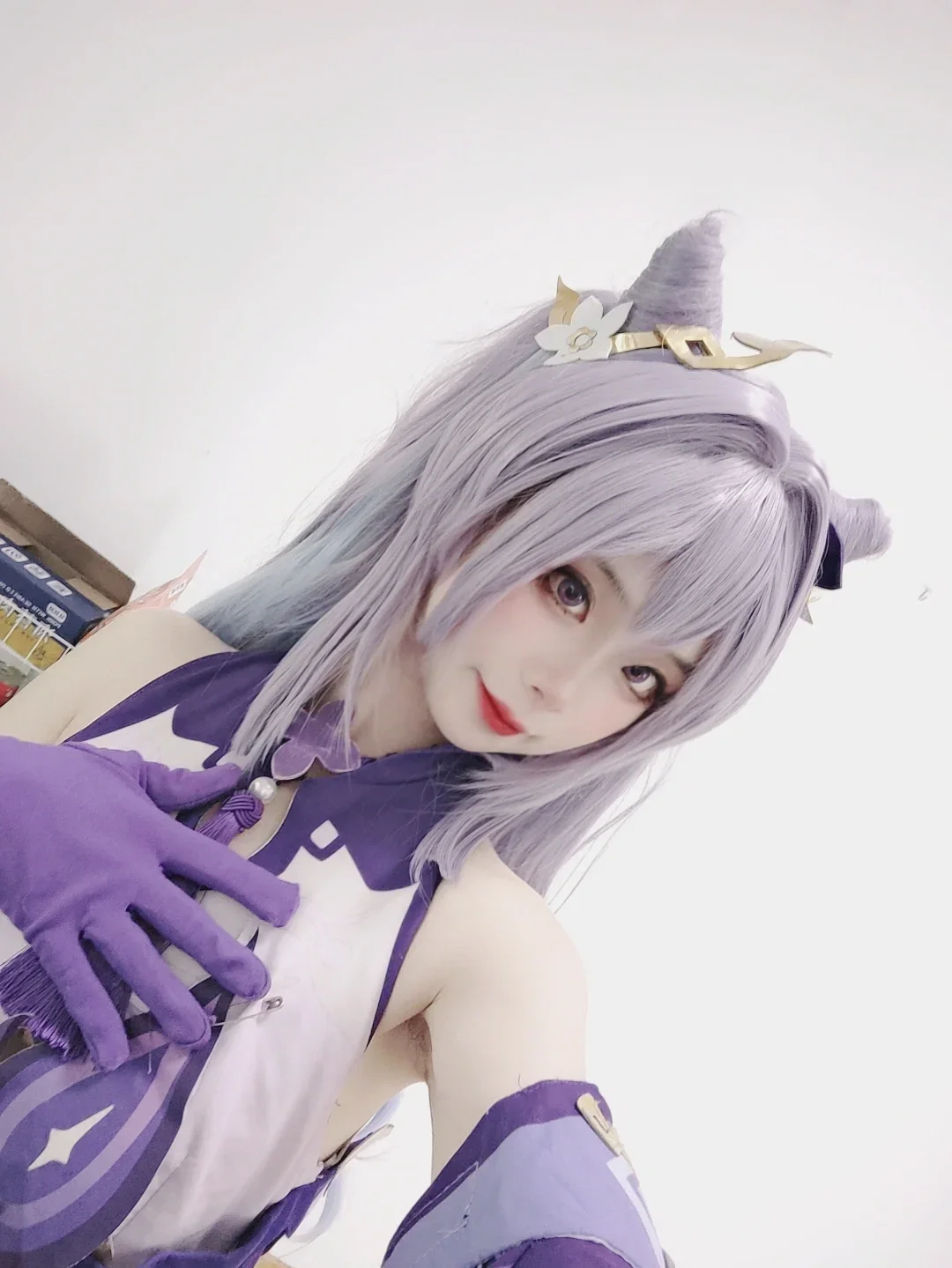角色扮演, 原神, 二次元摄影, 刻晴cos, cosplay分享 - 第1张