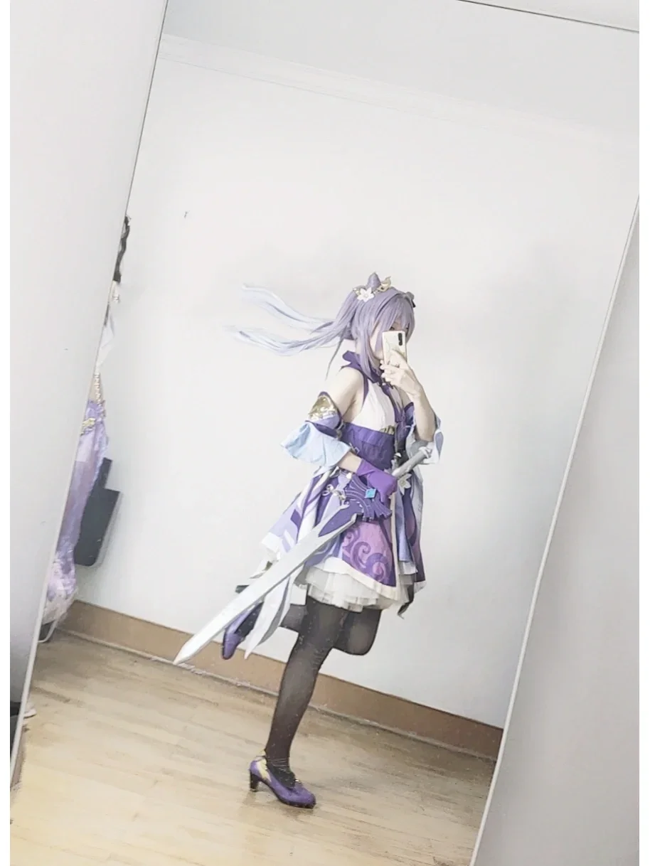 角色扮演, 原神, 二次元摄影, 刻晴cos, cosplay分享 - 第4张