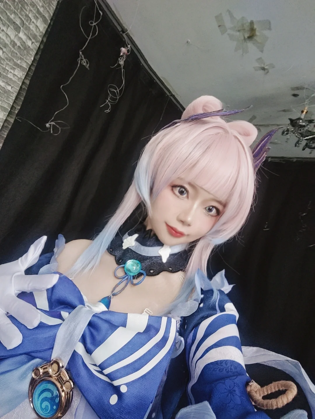 原神, 珊瑚宫心海cos, 二次元日常, cosplay穿搭, 水元素少女 - 第3张