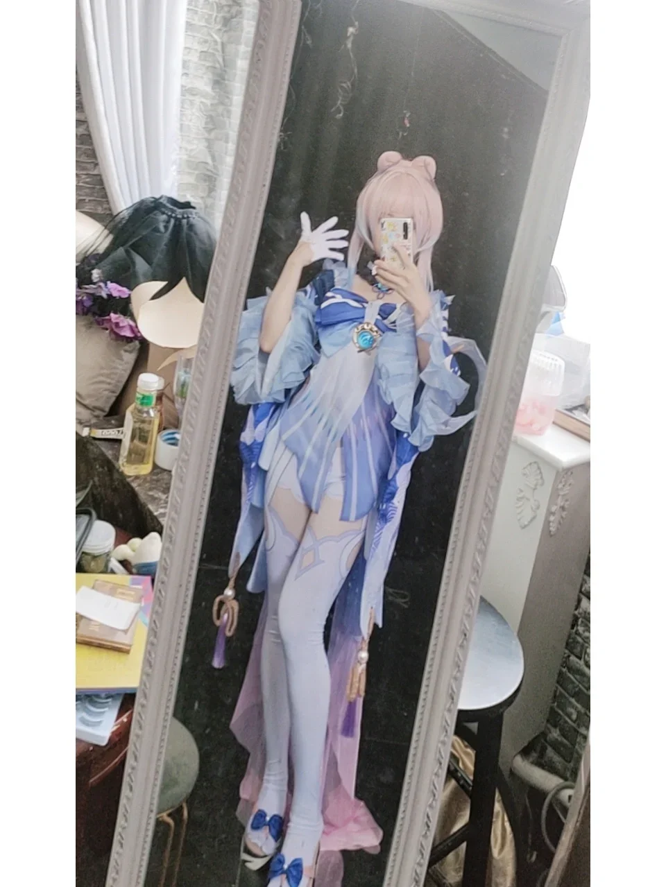 原神, 珊瑚宫心海cos, 二次元日常, cosplay穿搭, 水元素少女 - 第4张