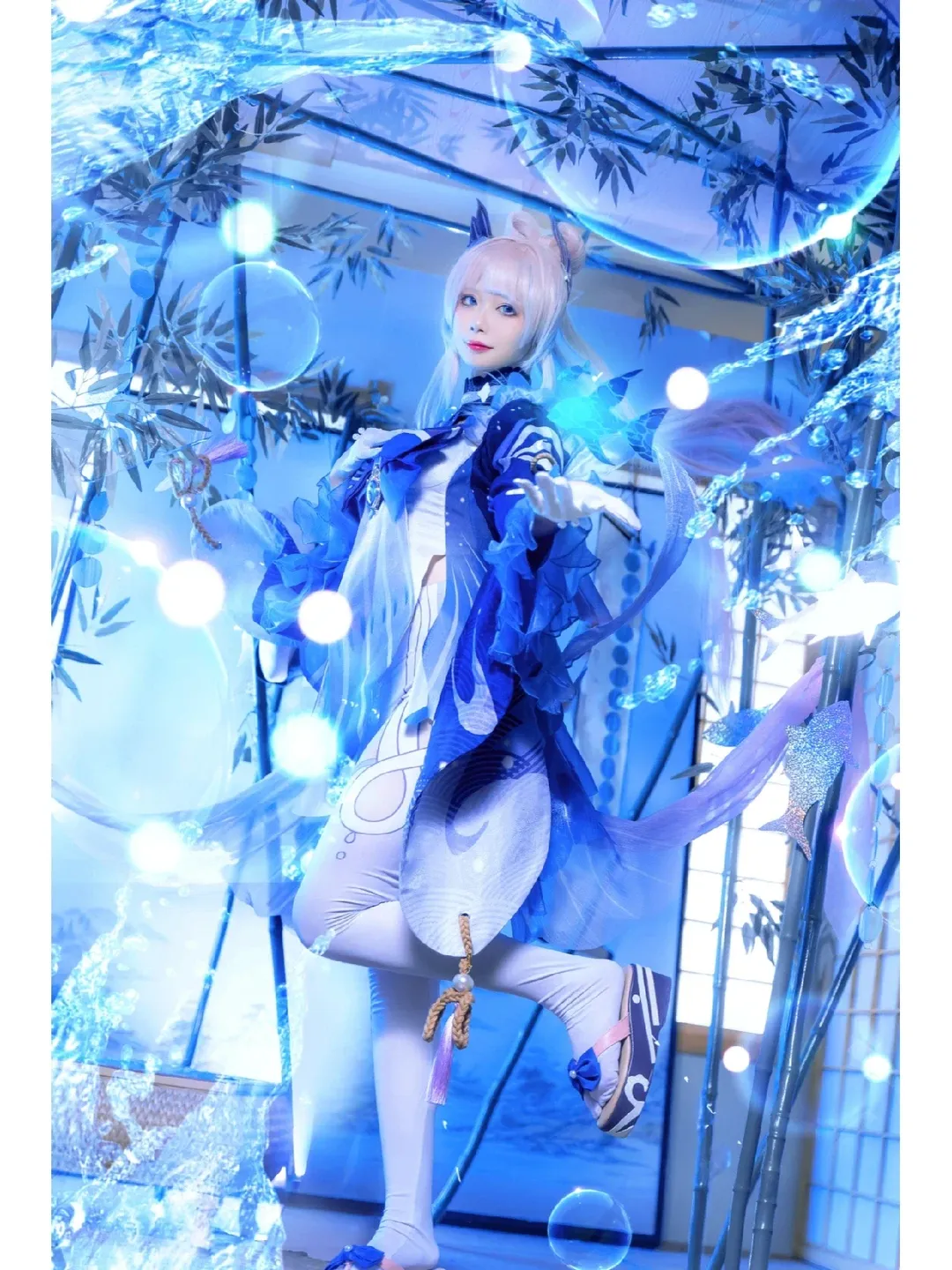原神, 珊瑚宮心海 コスプレ, 二次元コスプレ, 観賞魚, 青い雰囲気 - 6枚目