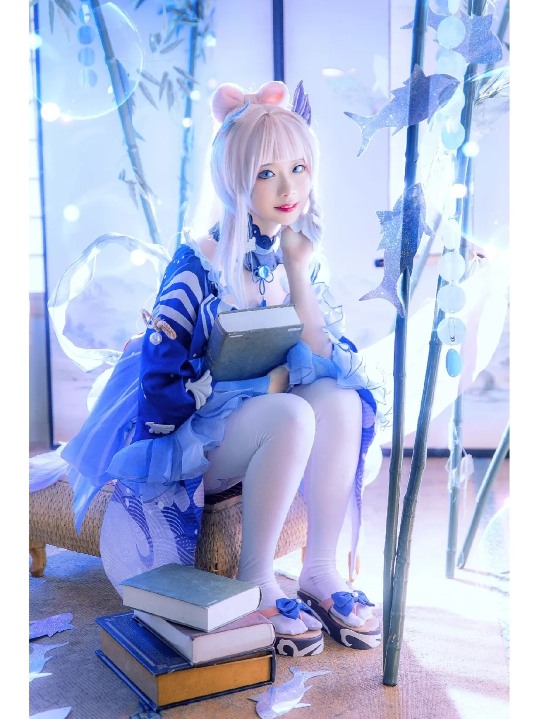 原神, 珊瑚宮心海 コスプレ, 二次元コスプレ, 観賞魚, 青い雰囲気 - 7枚目
