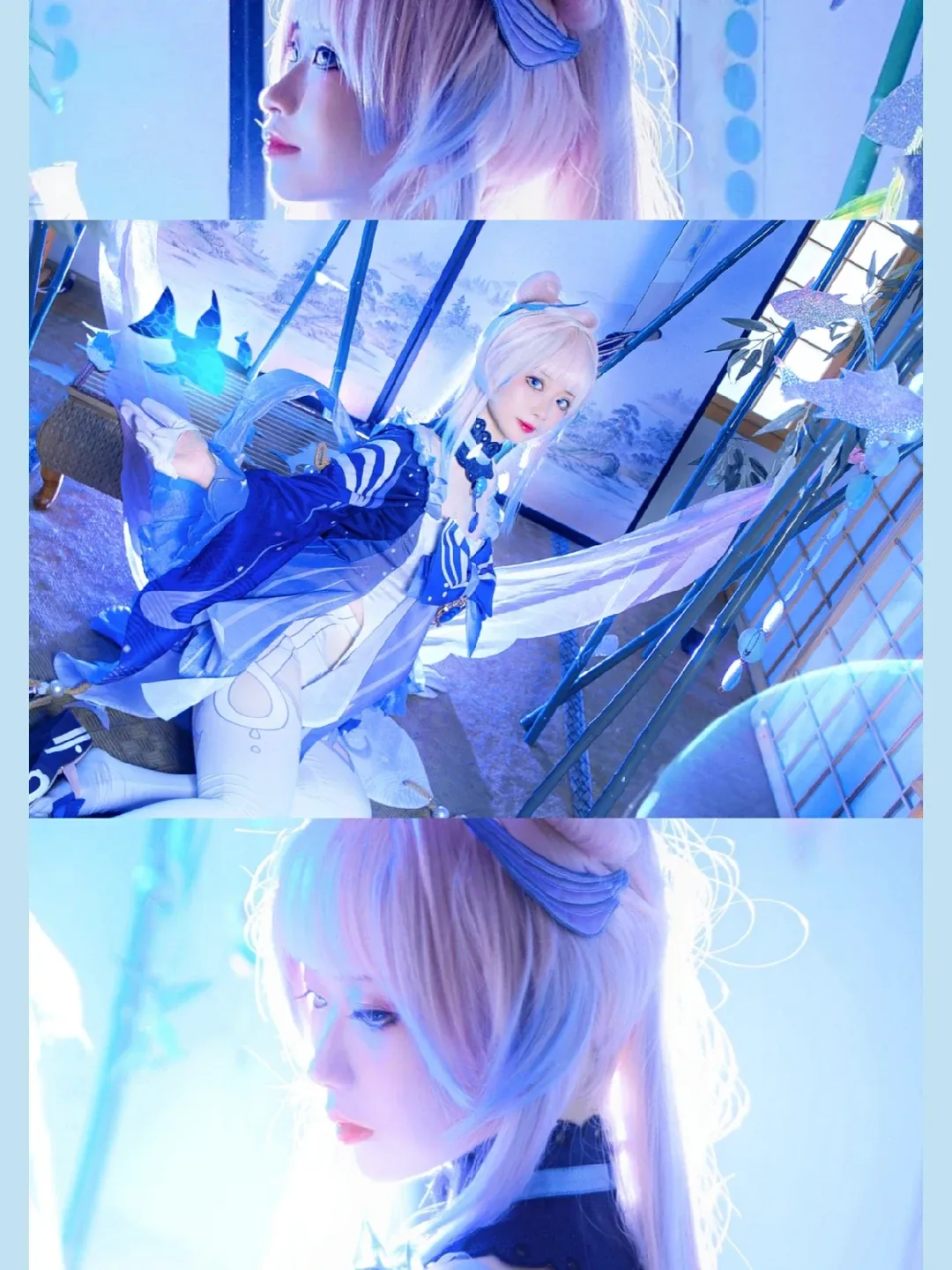 原神, 珊瑚宮心海 コスプレ, 二次元コスプレ, 観賞魚, 青い雰囲気 - 9枚目