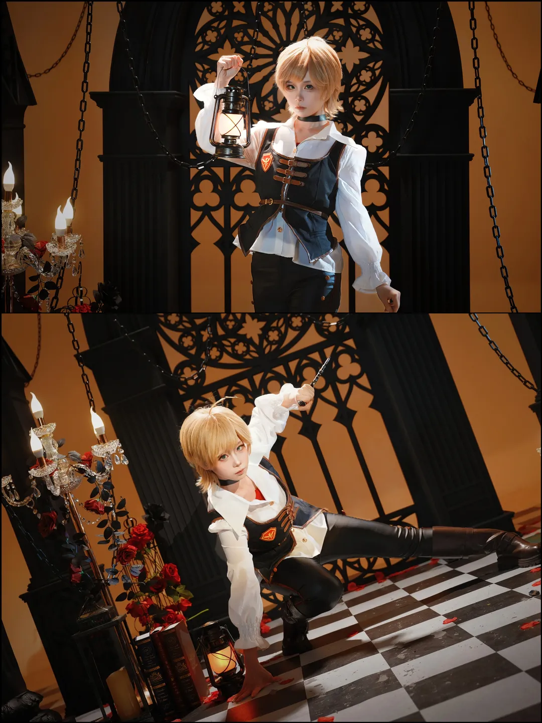 cosplay穿搭, 复古哥特风, 休迪尔查cos, 诡秘之主, 塔罗会 - 第1张