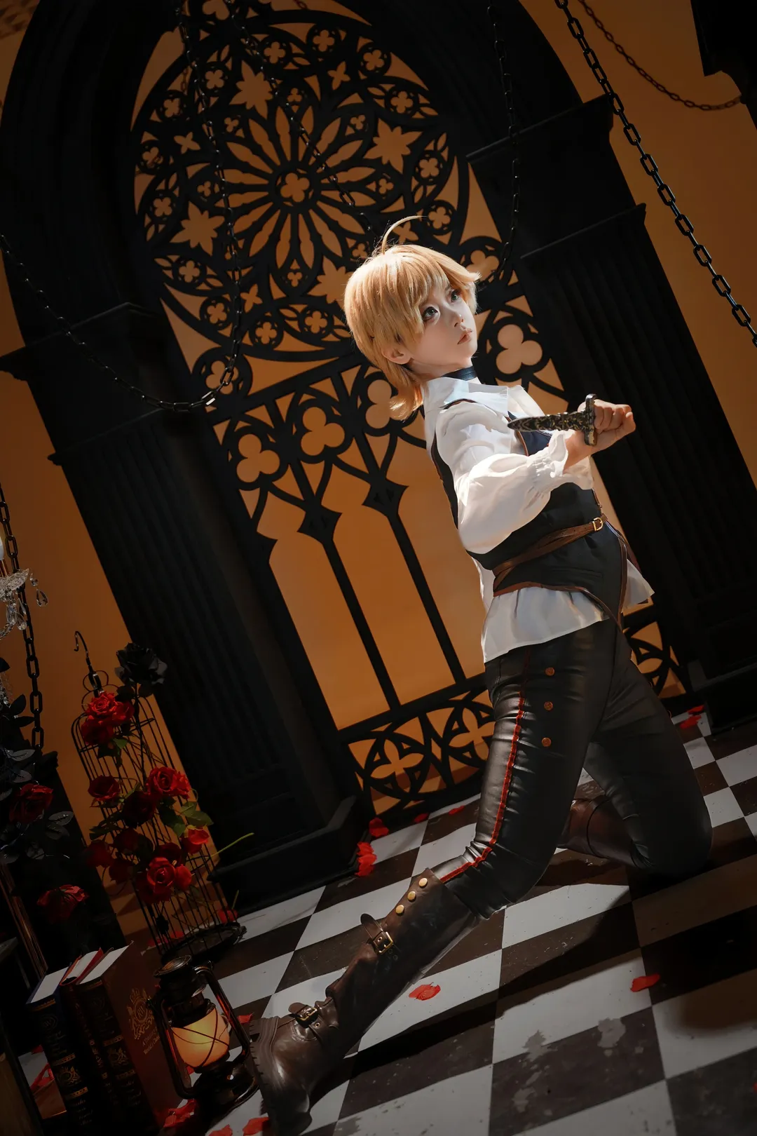 cosplay穿搭, 复古哥特风, 休迪尔查cos, 诡秘之主, 塔罗会 - 第6张