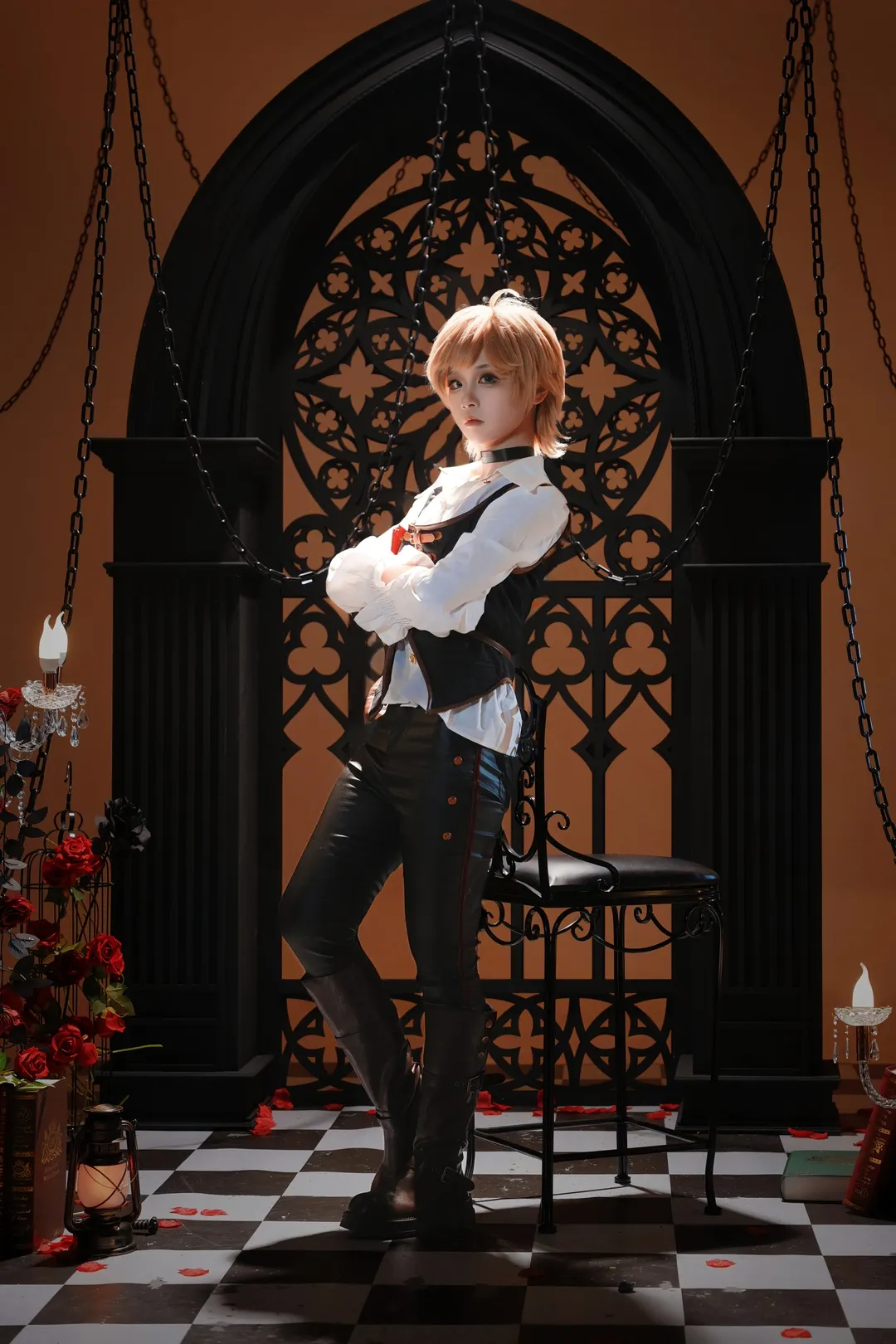 cosplay穿搭, 复古哥特风, 休迪尔查cos, 诡秘之主, 塔罗会 - 第7张