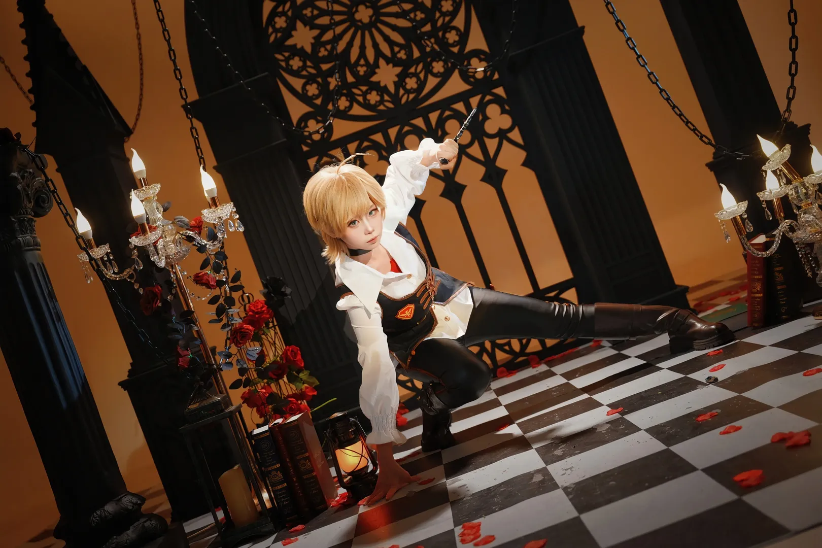 cosplay穿搭, 复古哥特风, 休迪尔查cos, 诡秘之主, 塔罗会 - 第8张