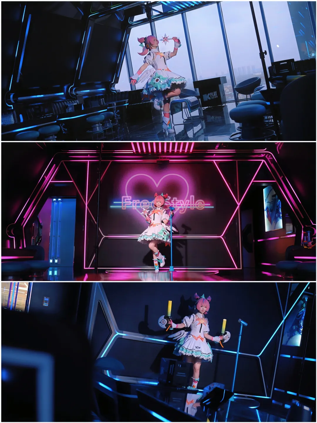 绝区零, 妄想天使, cosplay摄影, 爱芮cos, KTV拍照 - 第1张