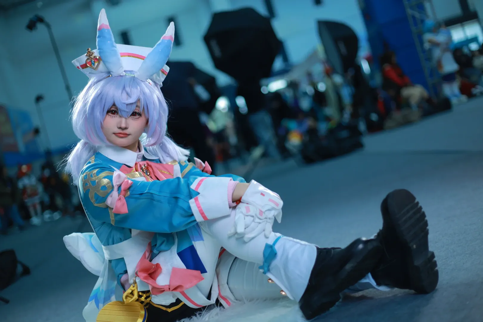 原神, 希格雯cos, 漫展场照, cosplay动作参考, 原神cos