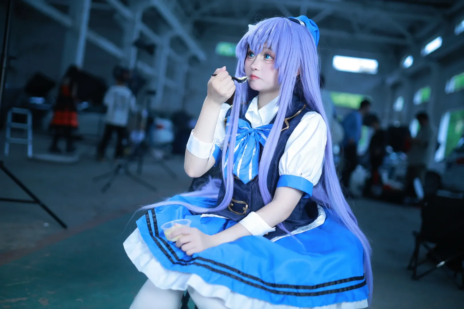 漫展场照, cosplay动作参考, 香风智乃cos, 点兔, 萌妹穿搭 - 第13张