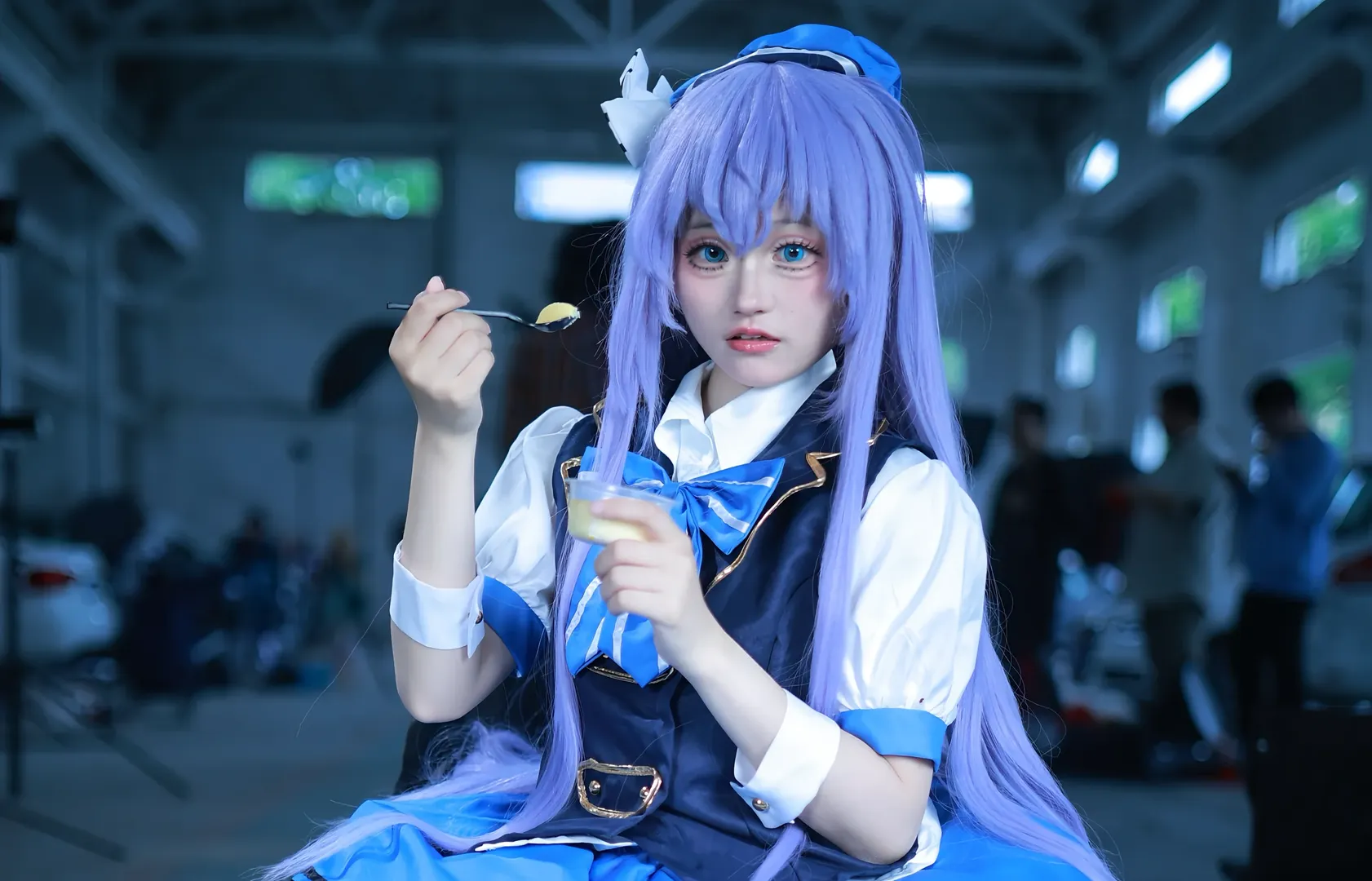 漫展场照, cosplay动作参考, 香风智乃cos, 点兔, 萌妹穿搭 - 第14张