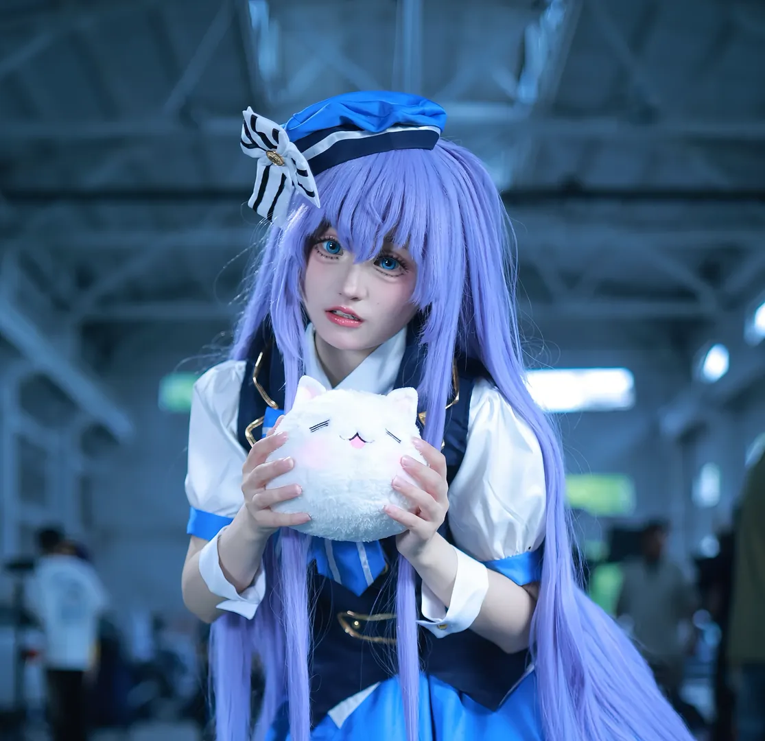 漫展场照, cosplay动作参考, 香风智乃cos, 点兔, 萌妹穿搭 - 第5张