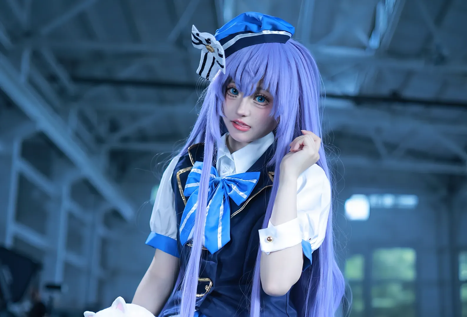 漫展场照, cosplay动作参考, 香风智乃cos, 点兔, 萌妹穿搭 - 第6张