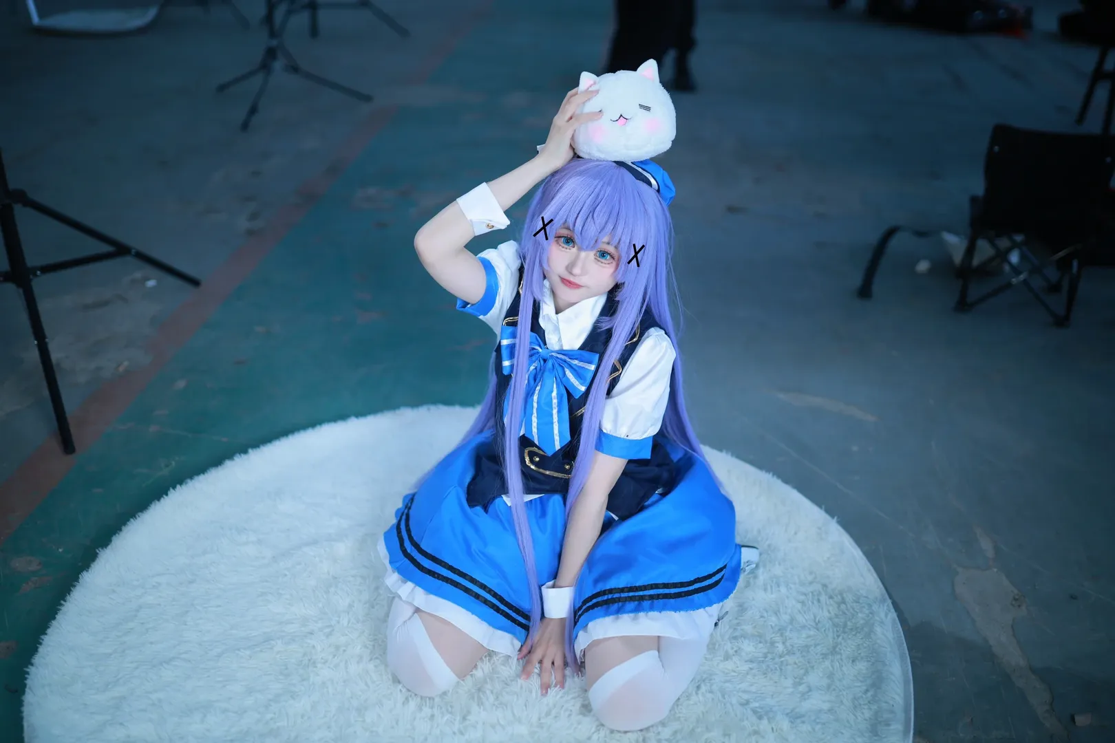 漫展场照, cosplay动作参考, 香风智乃cos, 点兔, 萌妹穿搭 - 第7张