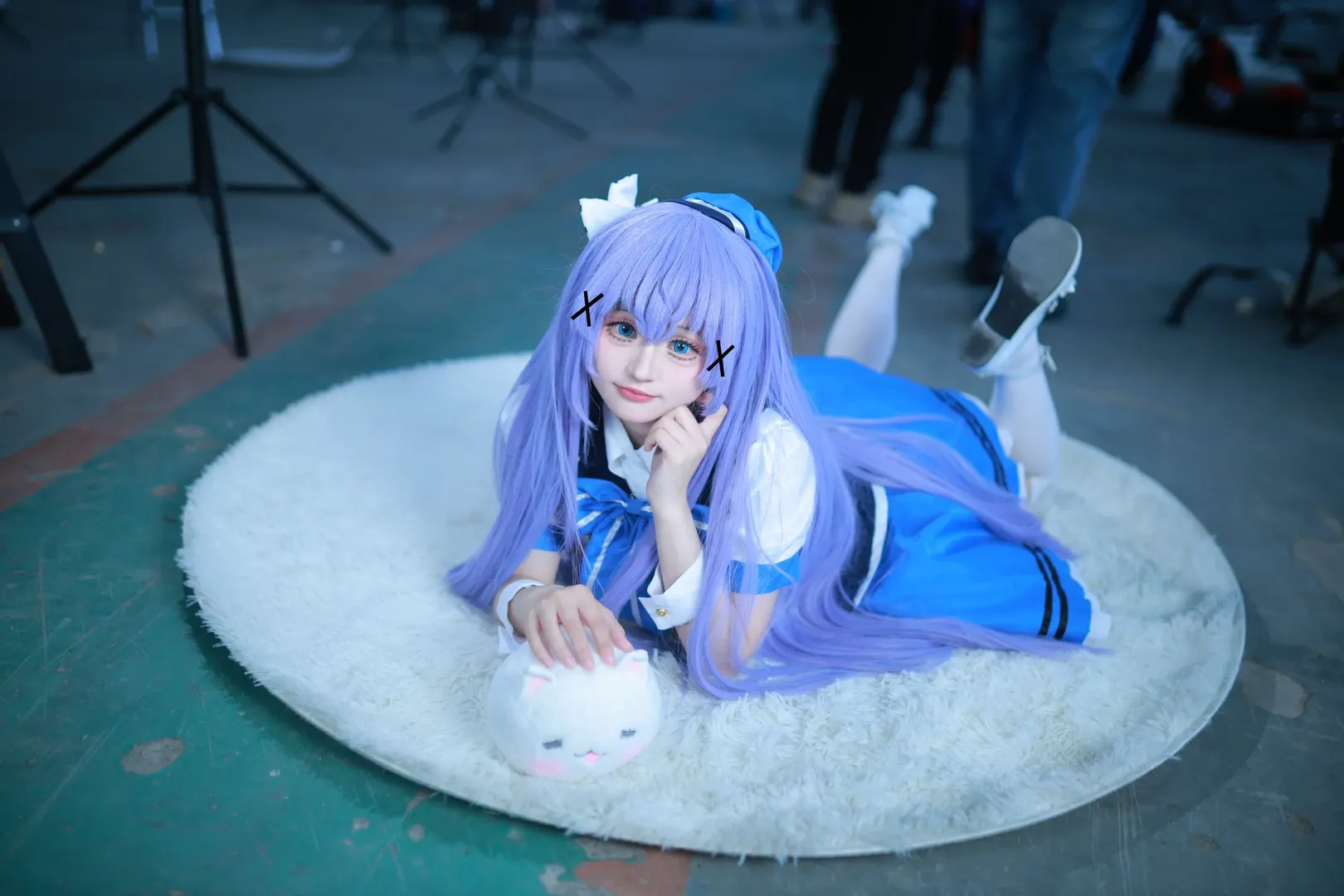 漫展场照, cosplay动作参考, 香风智乃cos, 点兔, 萌妹穿搭 - 第8张