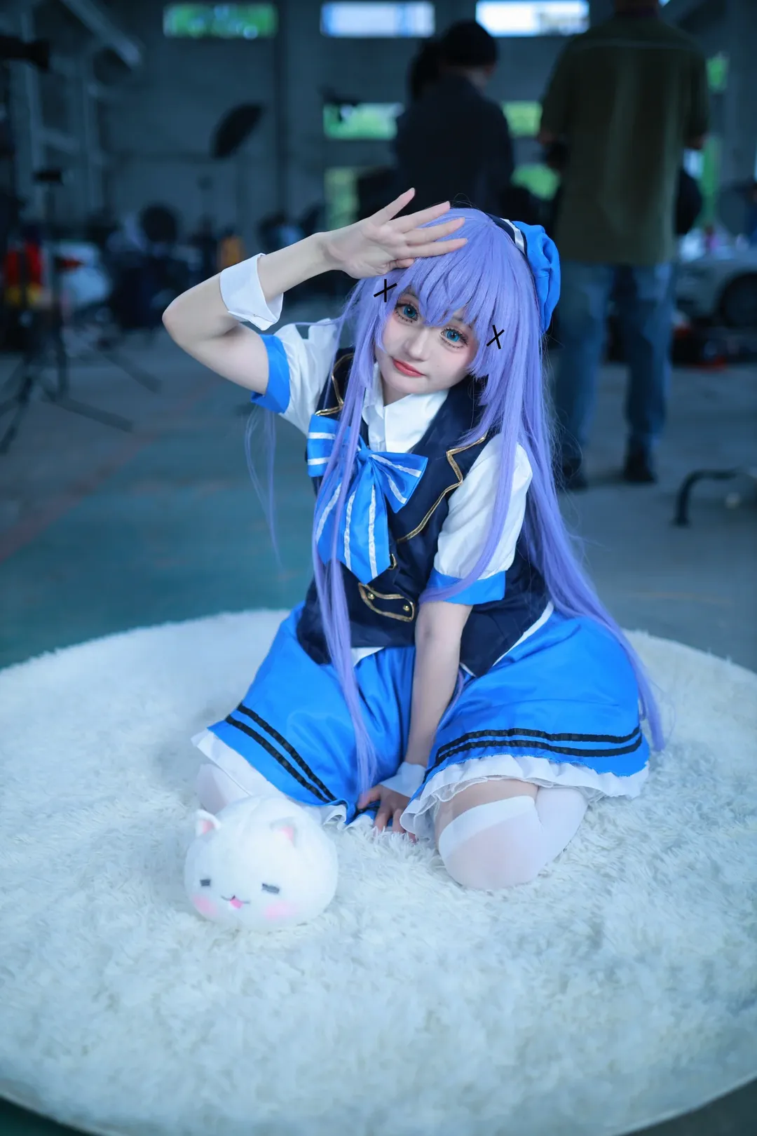 漫展场照, cosplay动作参考, 香风智乃cos, 点兔, 萌妹穿搭 - 第9张