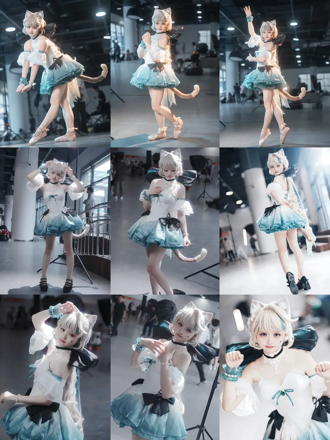 原神, リネット コスプレ, イベント写真, コスプレポーズの参考, バレエ風コスプレ - 1枚目