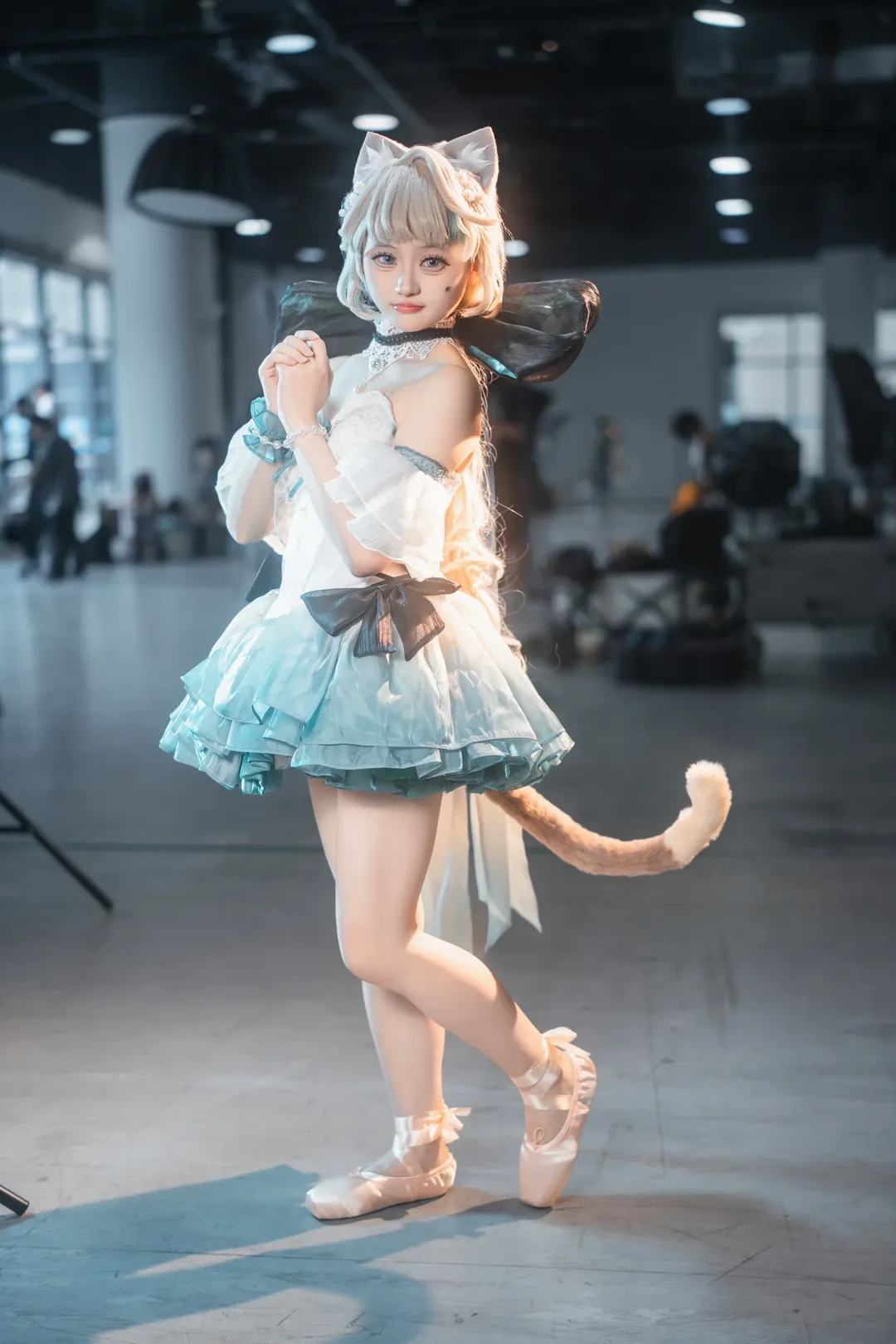 原神, リネット コスプレ, イベント写真, コスプレポーズの参考, バレエ風コスプレ - 3枚目