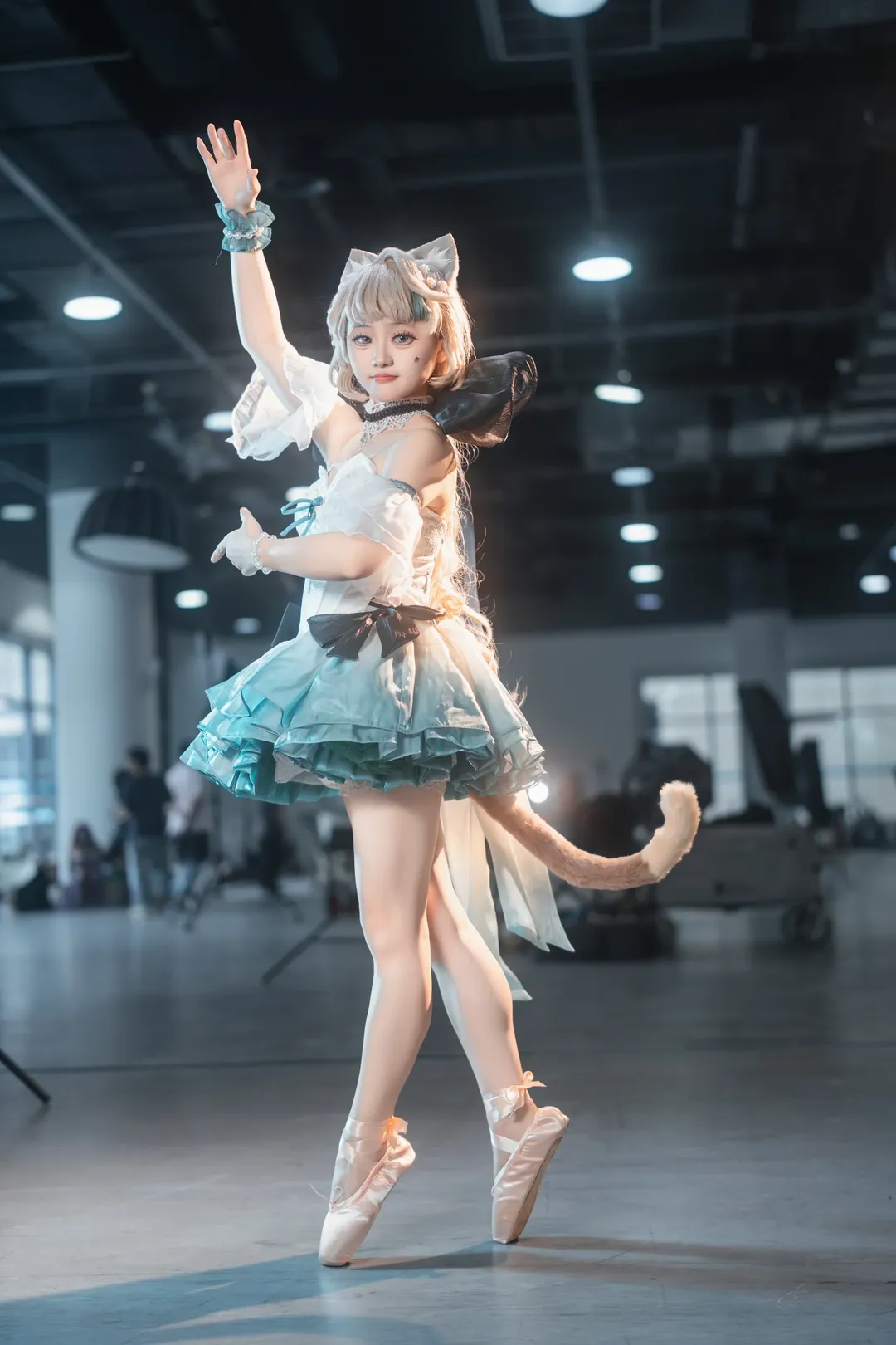 原神, リネット コスプレ, イベント写真, コスプレポーズの参考, バレエ風コスプレ - 4枚目