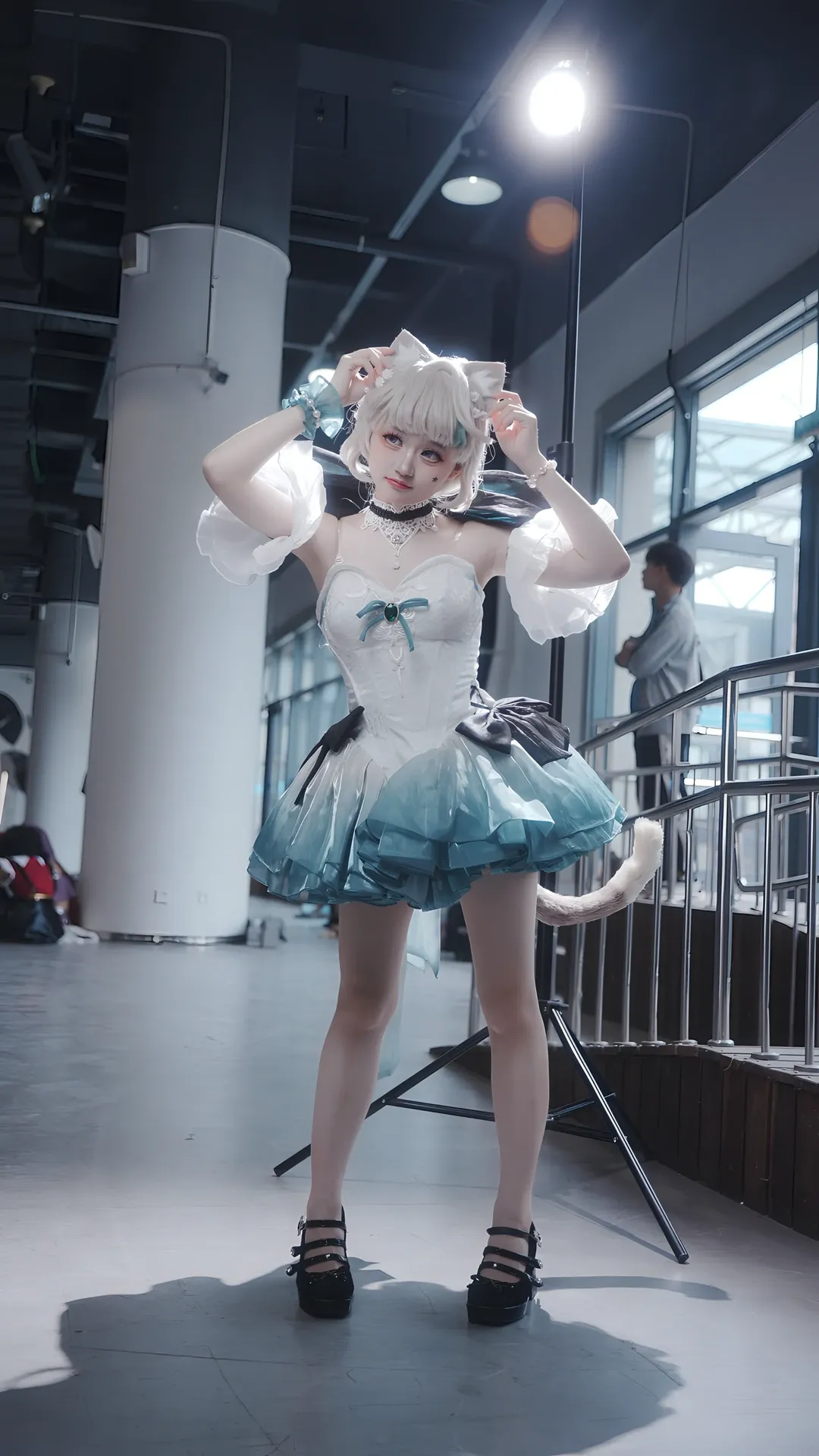 原神, リネット コスプレ, イベント写真, コスプレポーズの参考, バレエ風コスプレ - 5枚目
