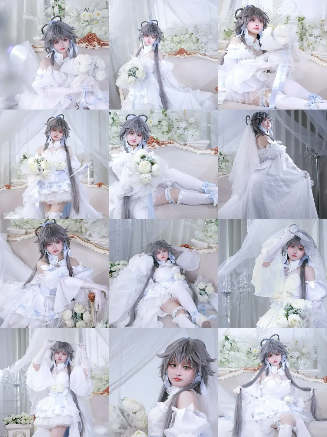 洛天依cos, cosplay动作参考, Coser分享, 二次元花嫁, 洛天依场刊花嫁 - 第1张