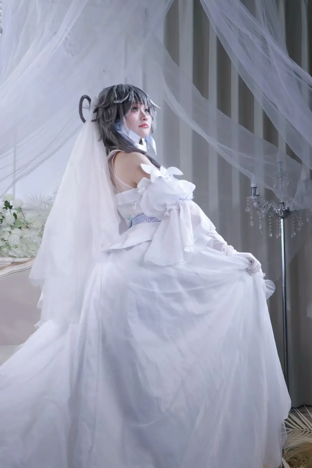 洛天依cos, cosplay动作参考, Coser分享, 二次元花嫁, 洛天依场刊花嫁 - 第11张