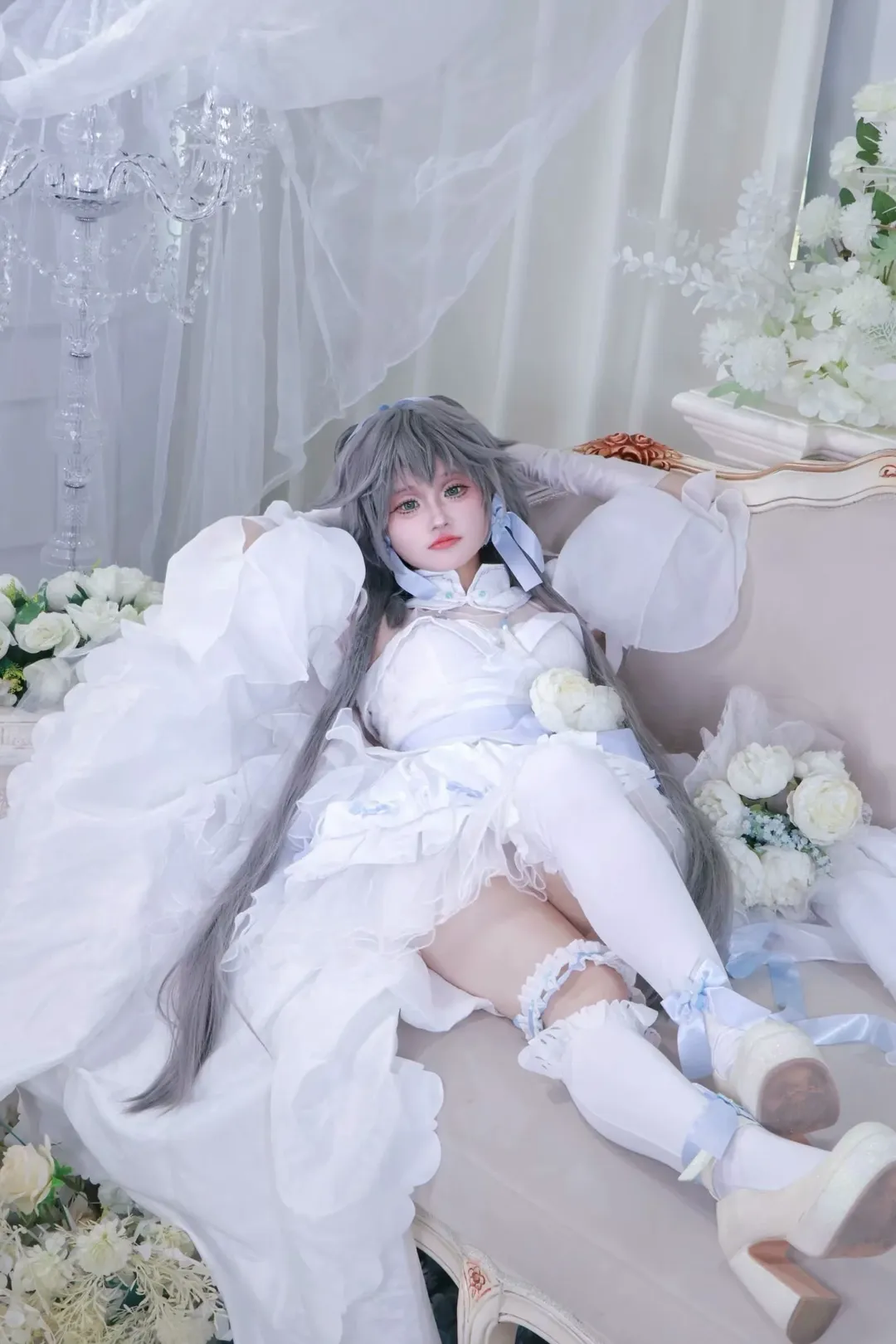 洛天依cos, cosplay动作参考, Coser分享, 二次元花嫁, 洛天依场刊花嫁 - 第8张