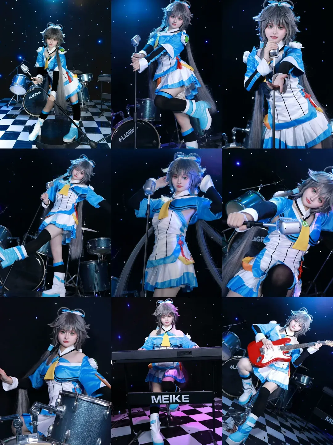 cosplay, 洛天依cos, 舞台摄影, 动作参考, 正片指南 - 第1张