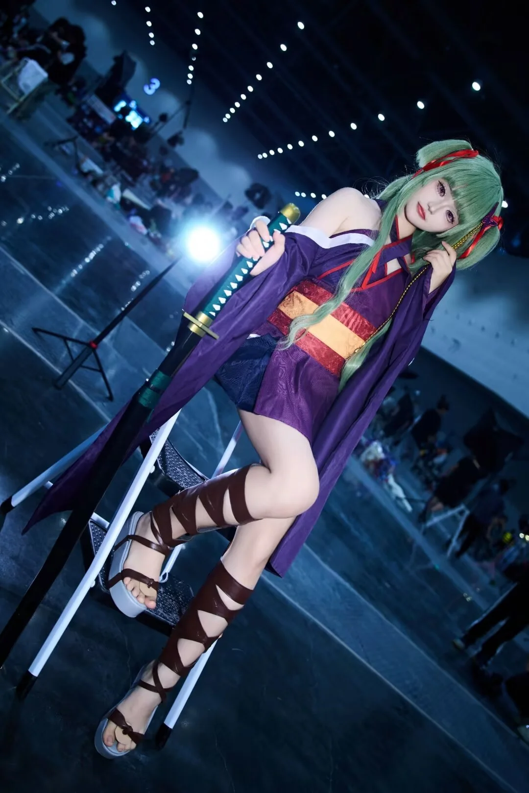 Cosplay摄影, 漫展场照, 丛雨cos, 千恋万花, Coser动作参考 - 第10张