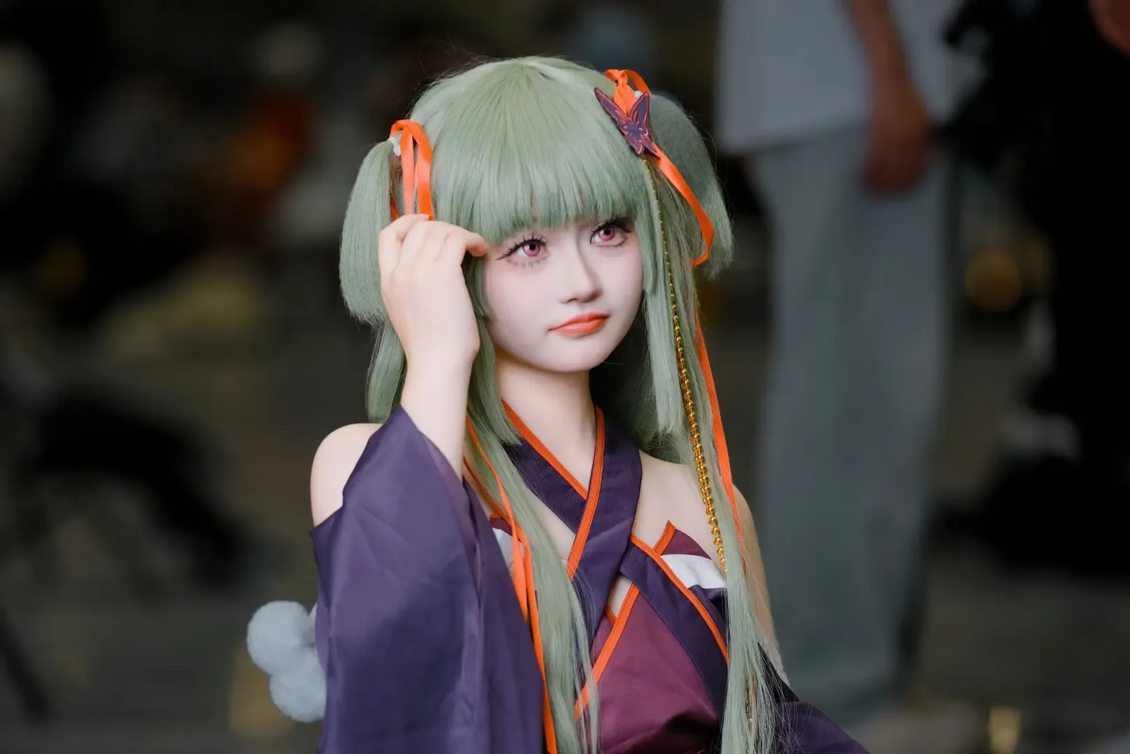 Cosplay摄影, 漫展场照, 丛雨cos, 千恋万花, Coser动作参考 - 第13张