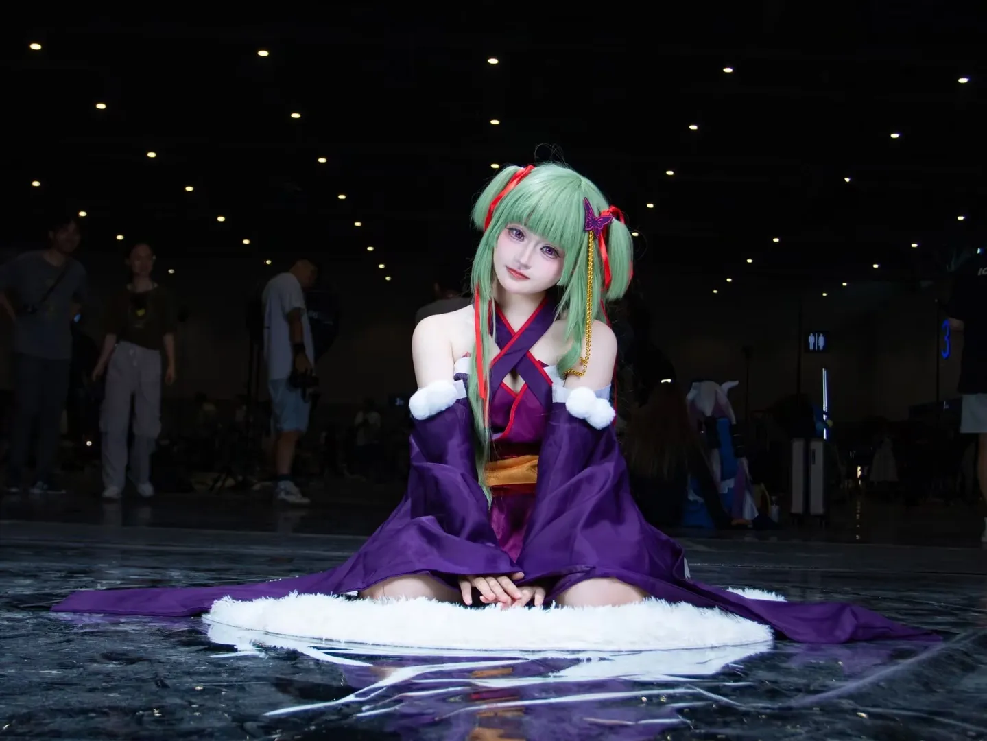 Cosplay摄影, 漫展场照, 丛雨cos, 千恋万花, Coser动作参考 - 第2张