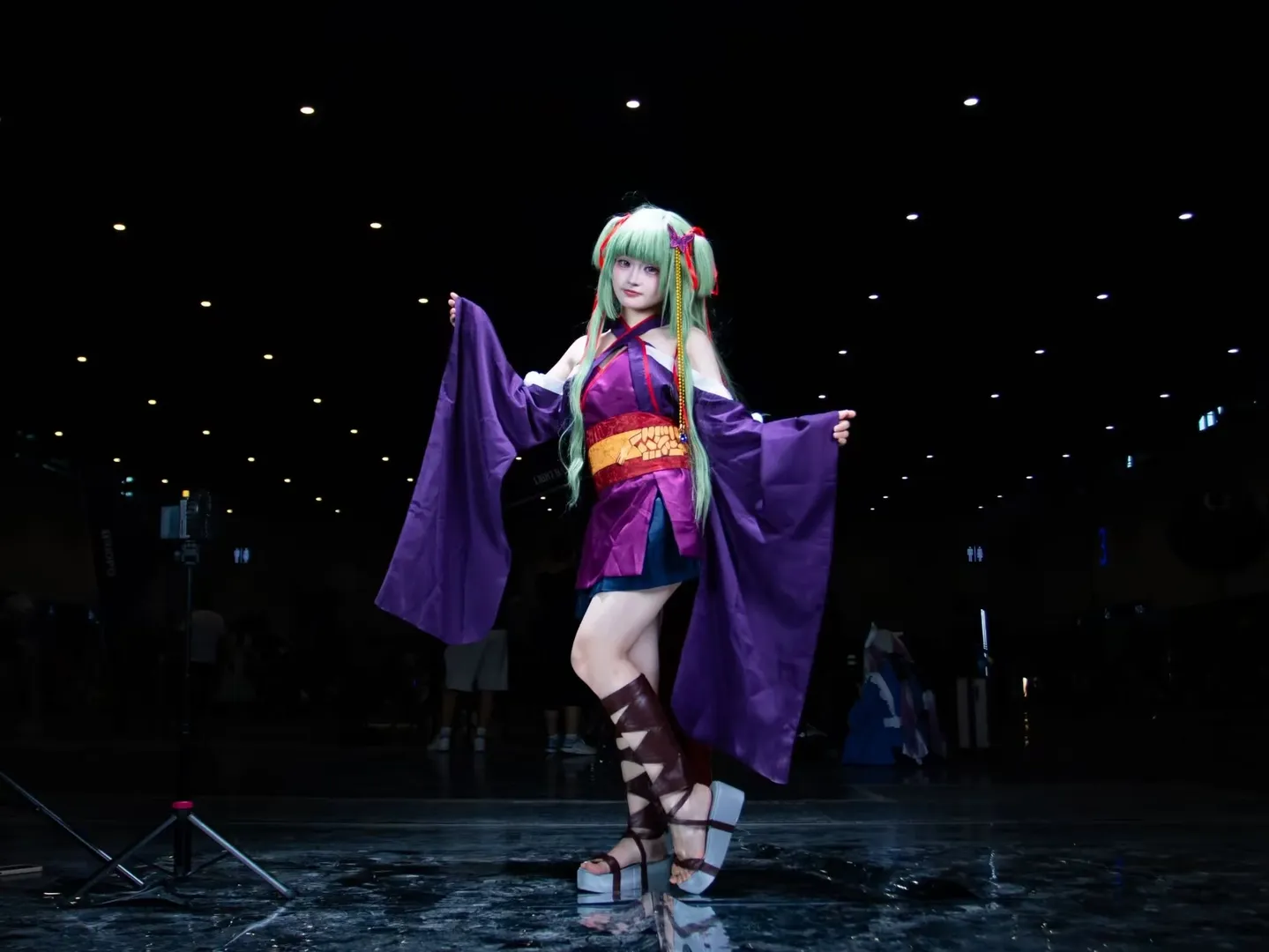 Cosplay摄影, 漫展场照, 丛雨cos, 千恋万花, Coser动作参考 - 第3张