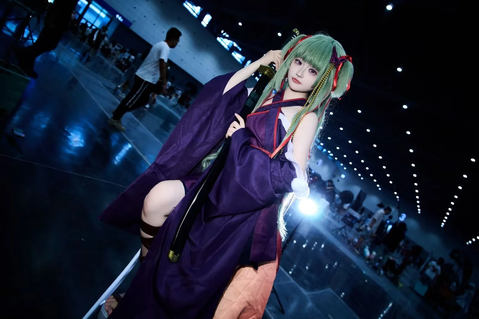 Cosplay摄影, 漫展场照, 丛雨cos, 千恋万花, Coser动作参考 - 第9张