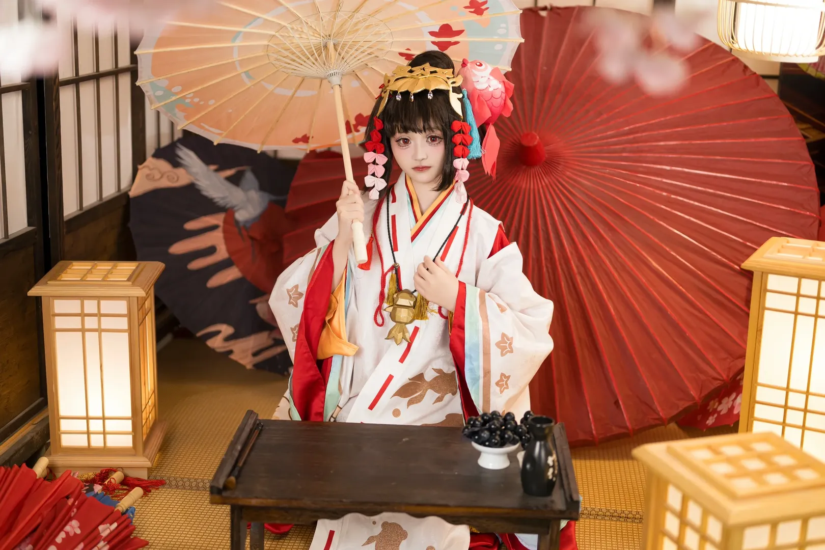 阴阳师, 神乐cos, 和风人像, 稚子之忆, 阴阳师cos - 第10张
