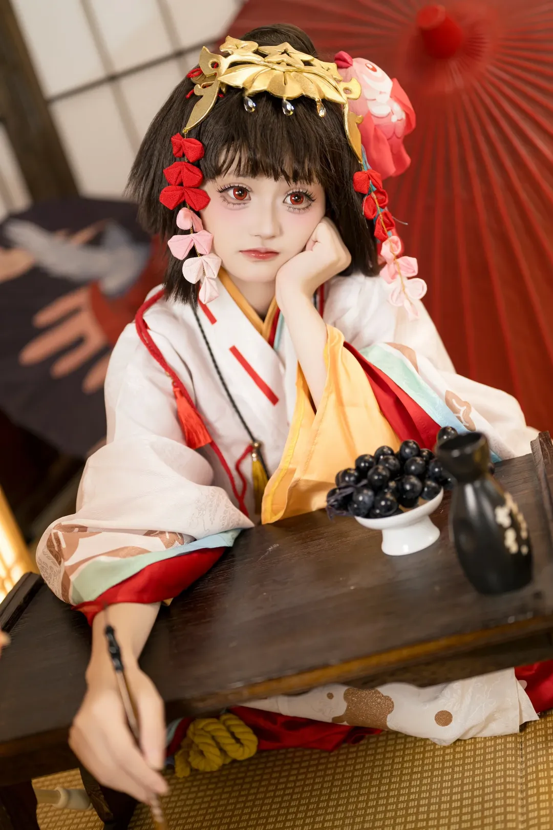 阴阳师, 神乐cos, 和风人像, 稚子之忆, 阴阳师cos