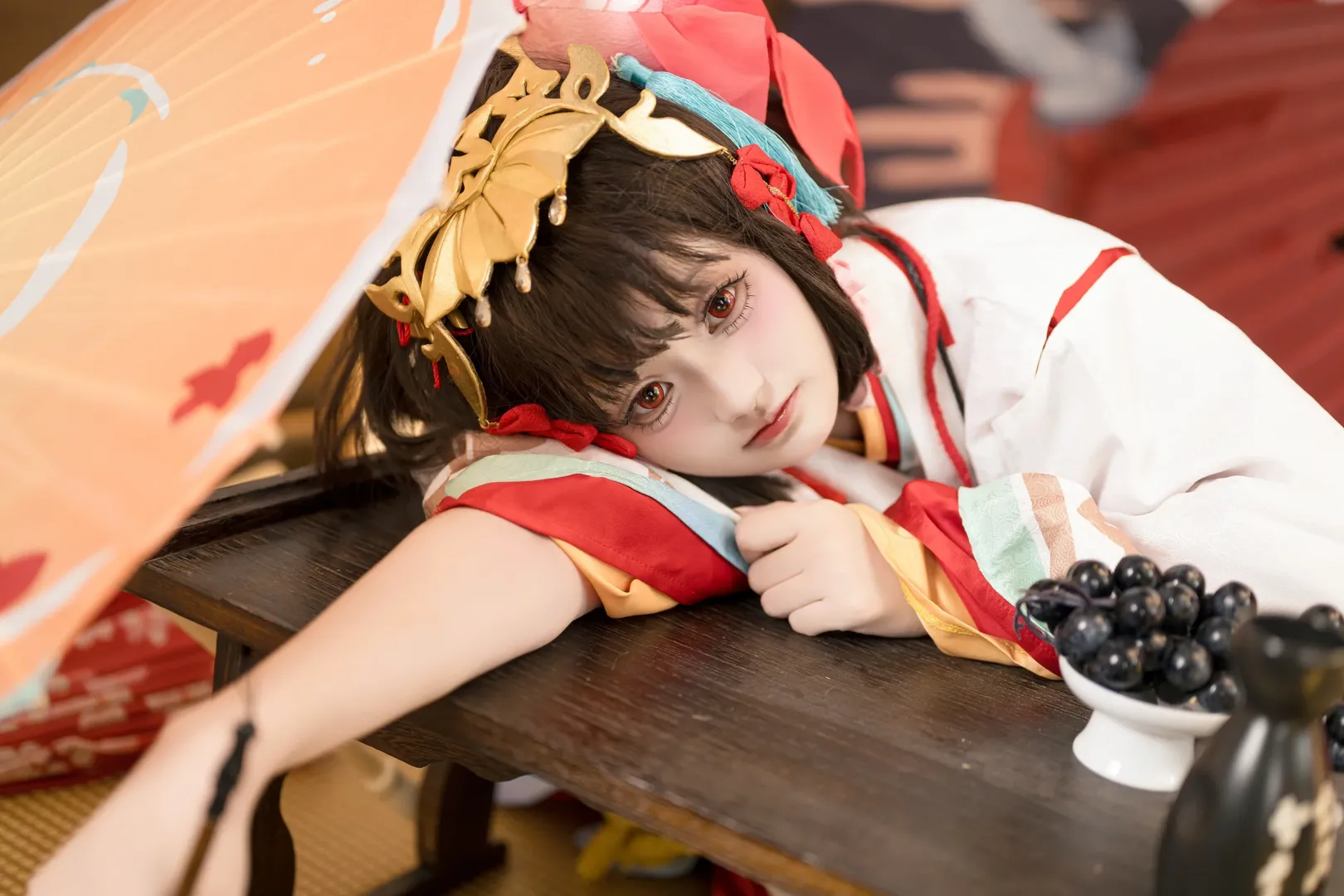阴阳师, 神乐cos, 和风人像, 稚子之忆, 阴阳师cos - 第6张