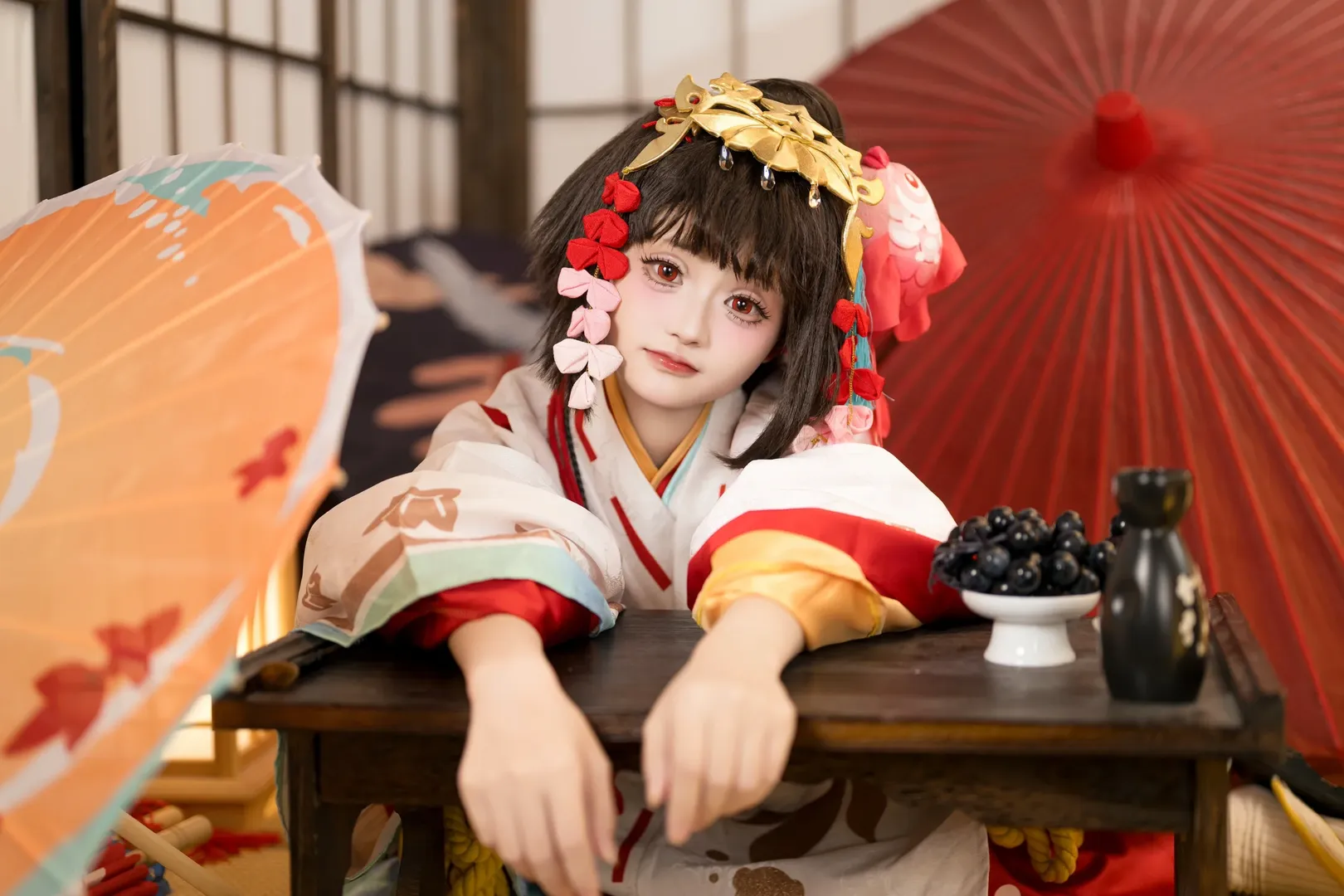 阴阳师, 神乐cos, 和风人像, 稚子之忆, 阴阳师cos - 第7张