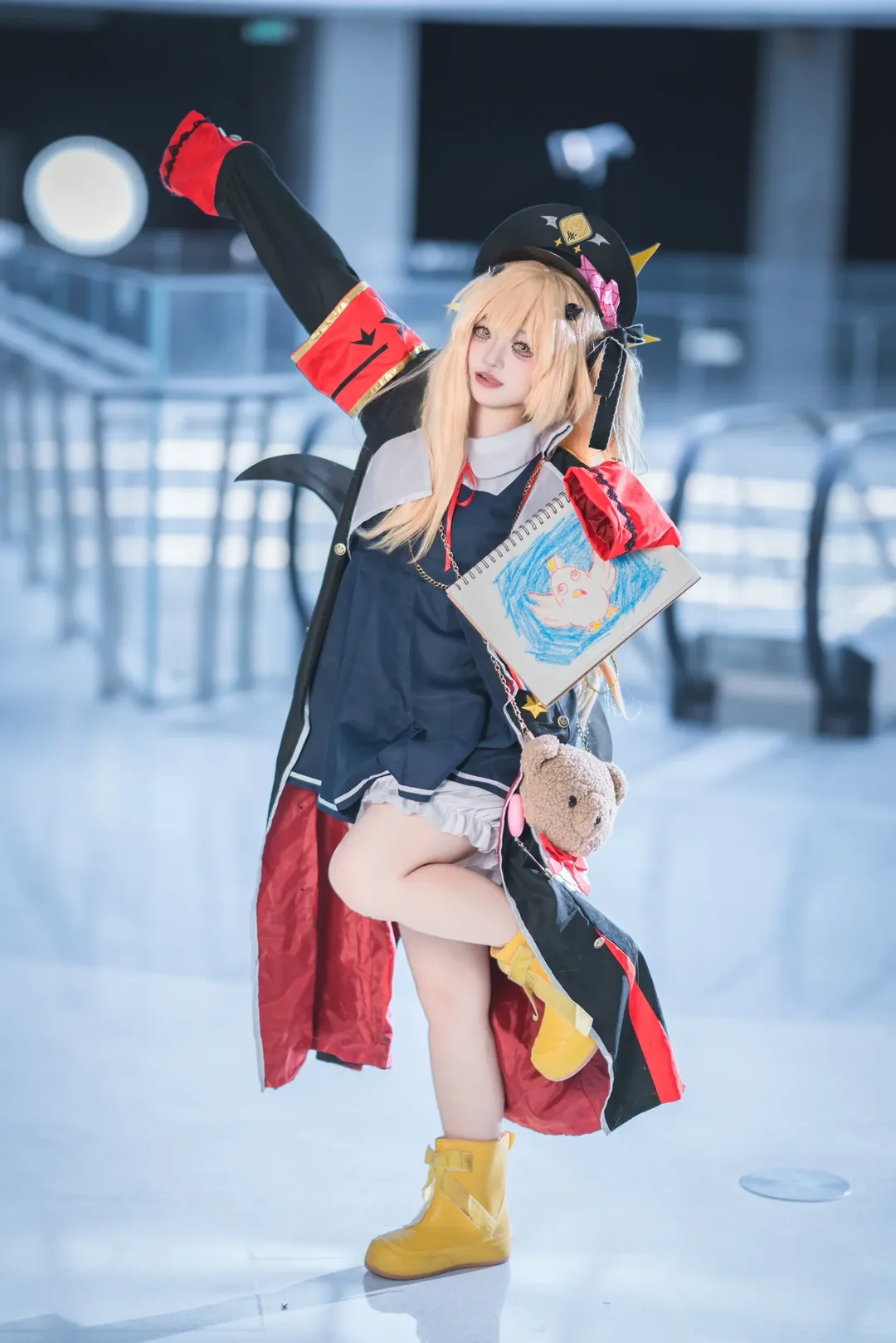 蔚蓝档案, 丹花伊吹cos, 二次元制服, 金发萝莉cos, 可爱少女 - 第1张