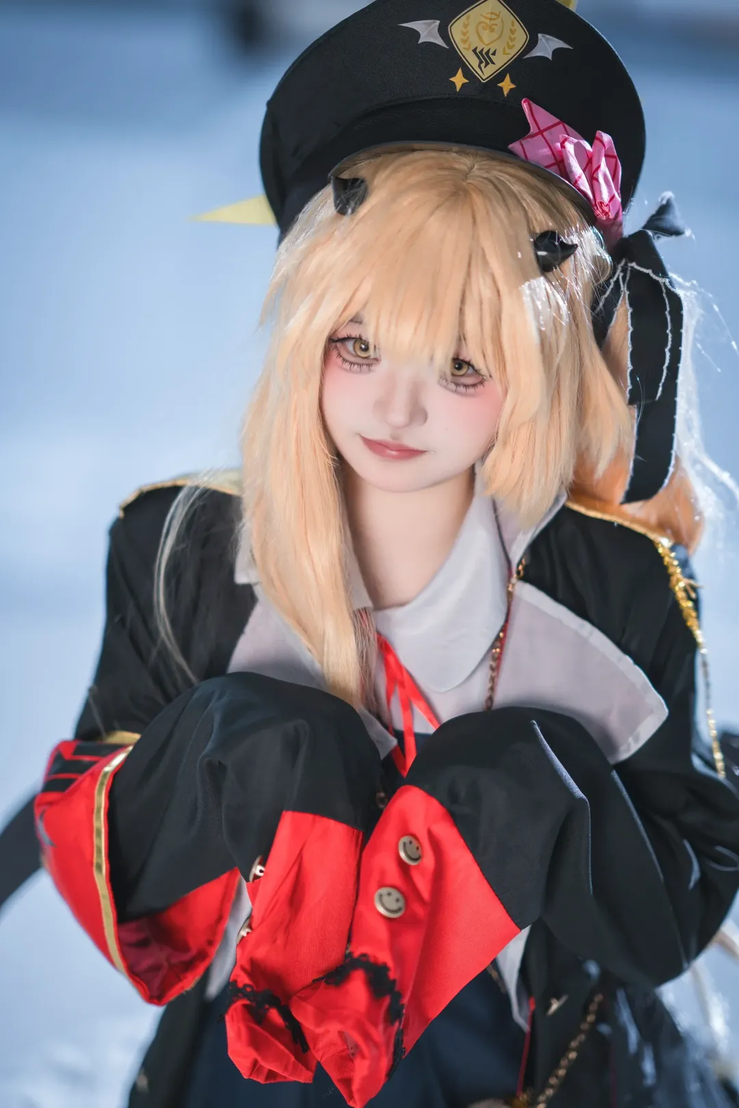 蔚蓝档案, 丹花伊吹cos, 二次元制服, 金发萝莉cos, 可爱少女 - 第4张
