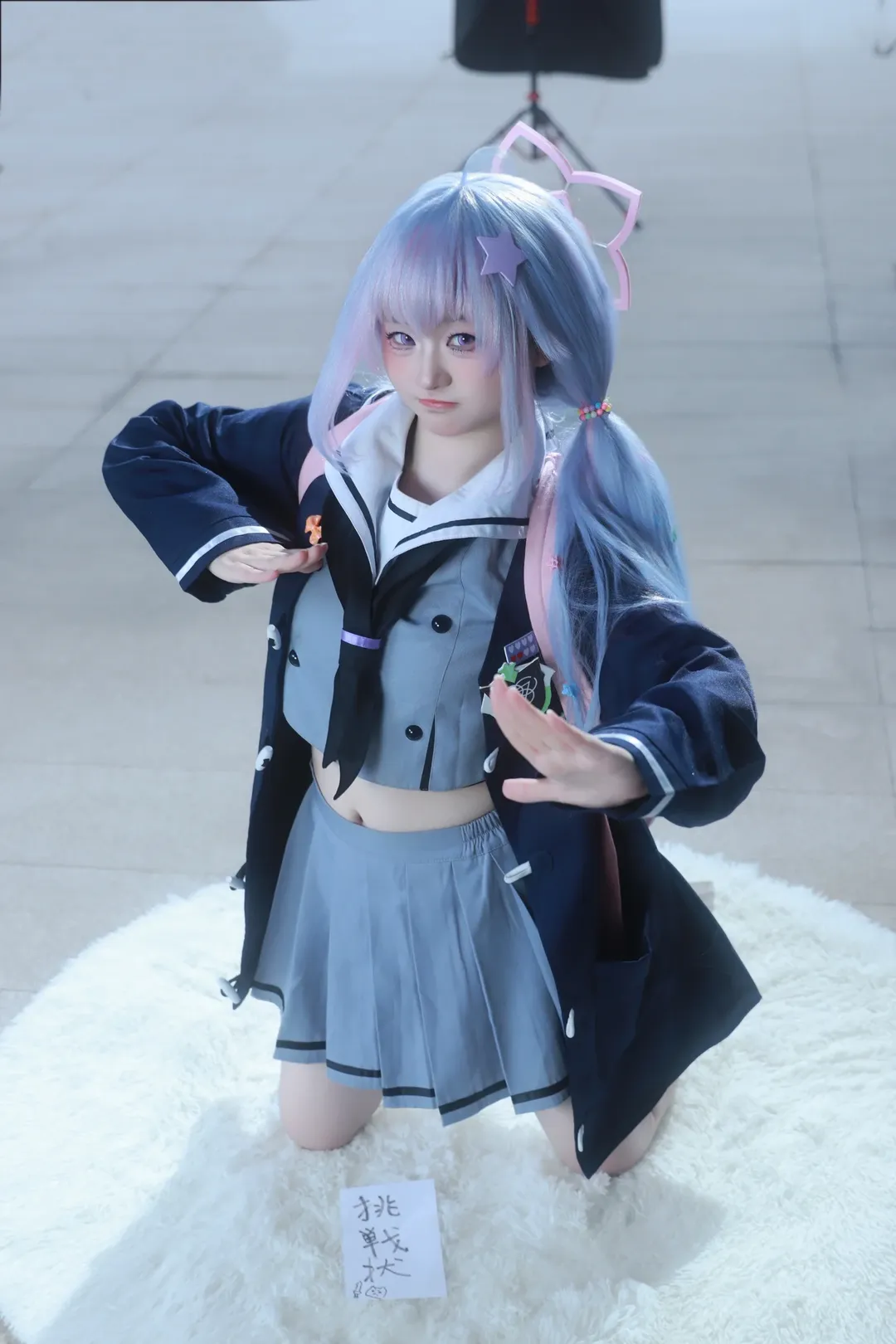 2次元少女, ブルーアーカイブ, イベント写真, コスプレ撮影, 宇沢レイサ コスプレ