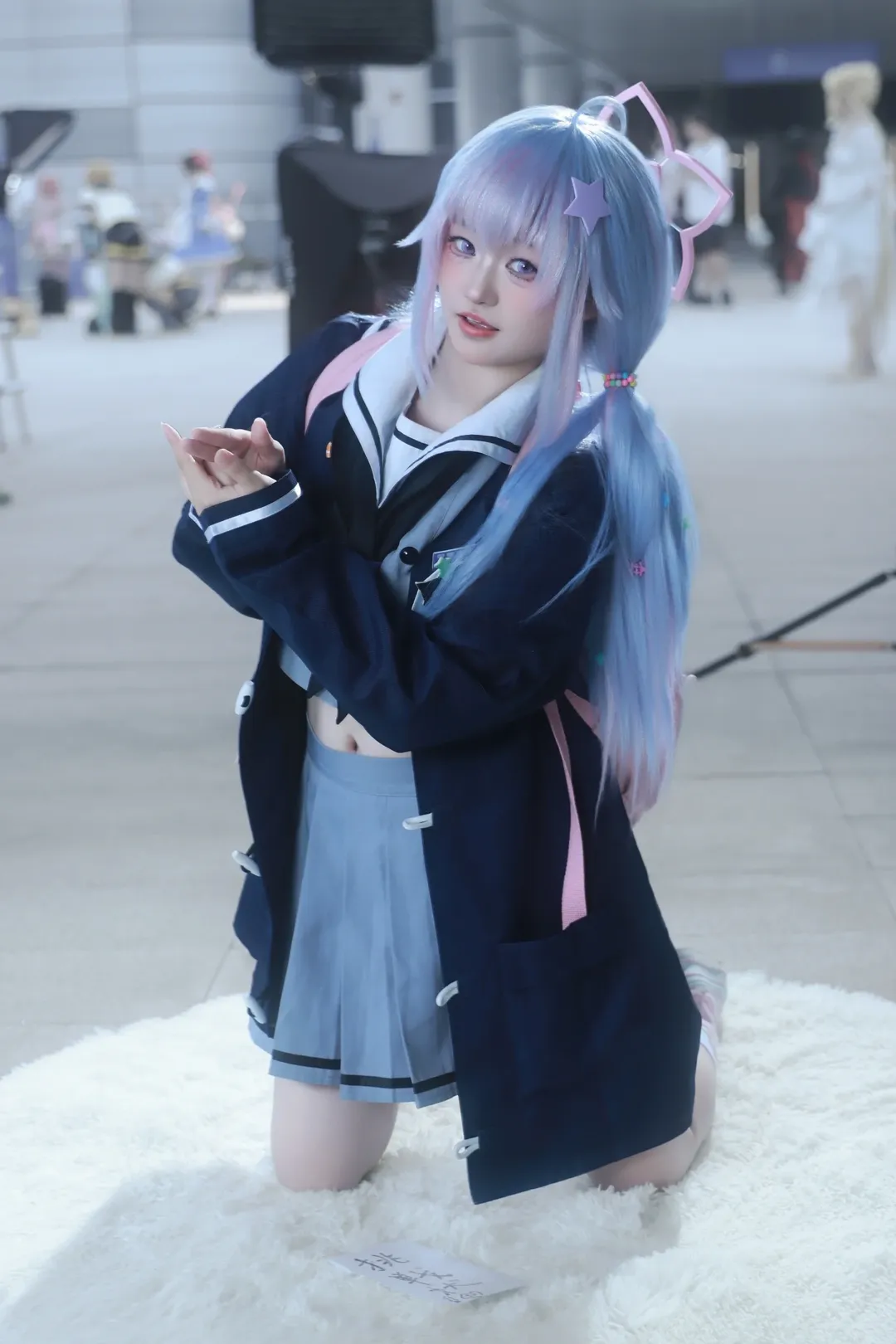 二次元少女, 蔚蓝档案, 漫展返图, cosplay摄影, 宇泽玲纱cos - 第3张