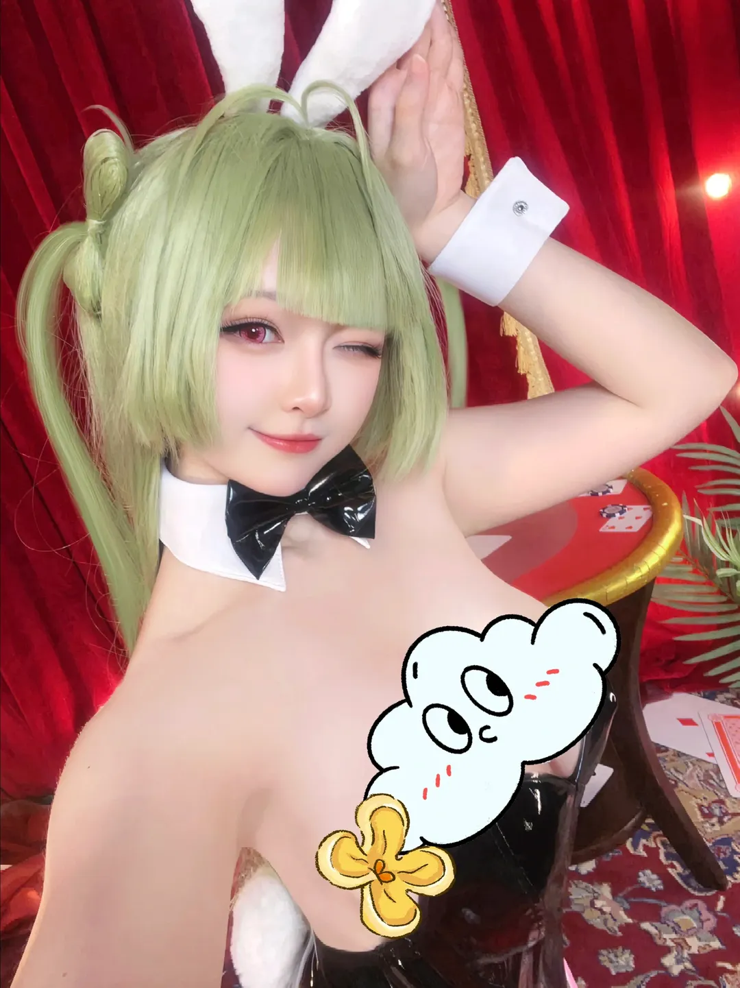 角色扮演, cosplay日常, Nikke胜利女神, 兔女郎cos, 索达cos