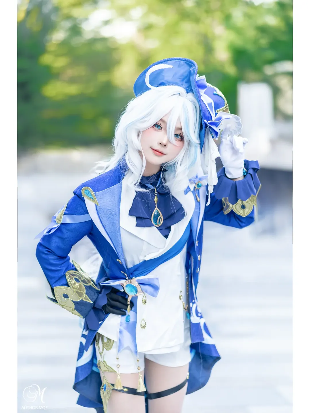原神, 二次元摄影, 场照, 芙宁娜cos, 广州coc03漫展 - 第3张