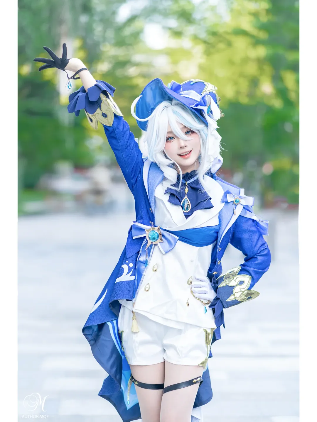 原神, 二次元摄影, 场照, 芙宁娜cos, 广州coc03漫展 - 第4张
