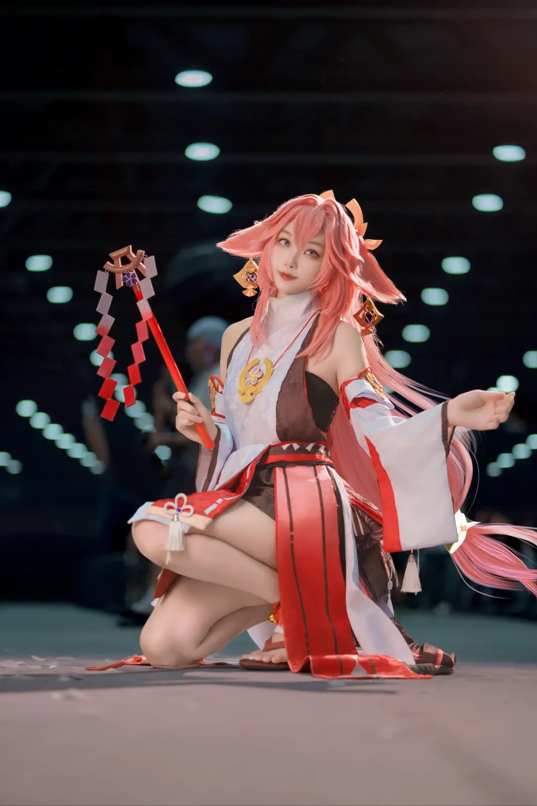 原神, ホタルACGエキスポ, 八重神子 コスプレ, コスプレ写真のシェア, 二次元風スタイル - 2枚目