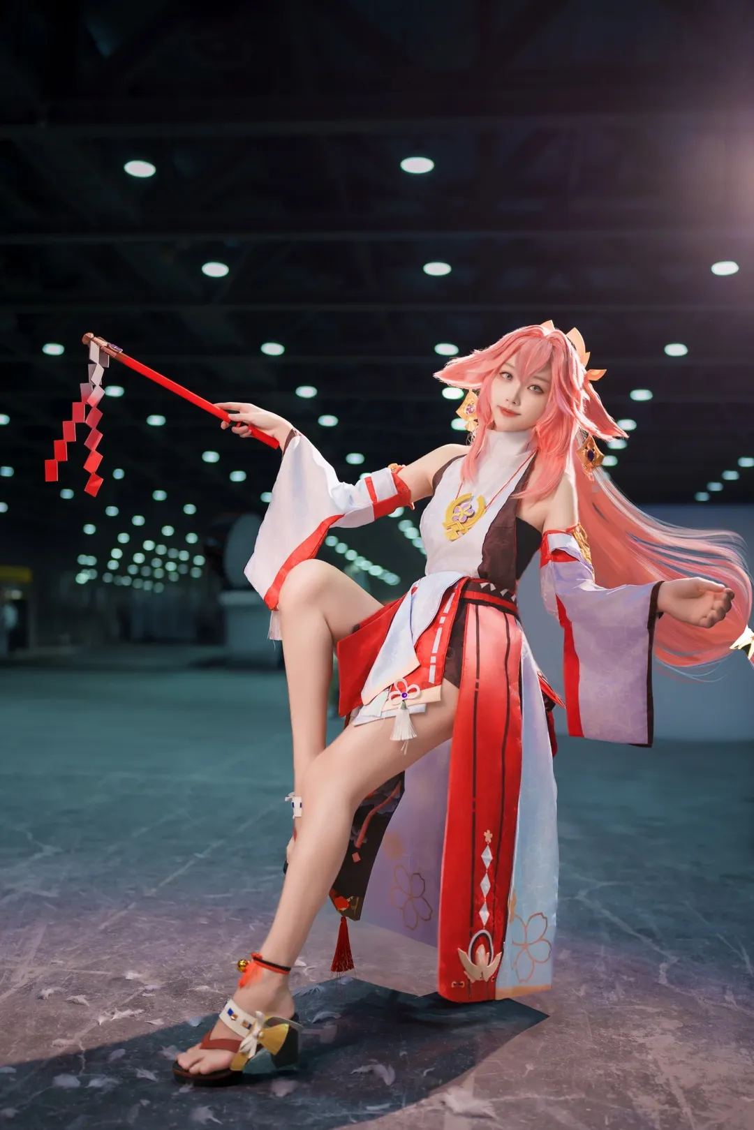 原神, ホタルACGエキスポ, 八重神子 コスプレ, コスプレ写真のシェア, 二次元風スタイル - 3枚目