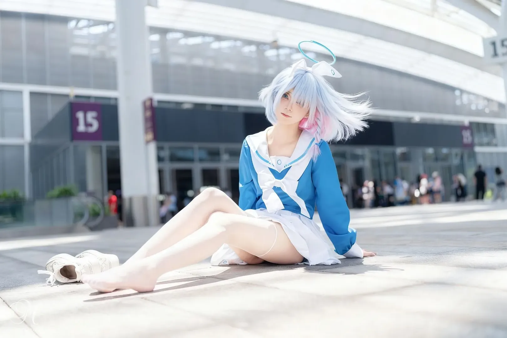 cosplay, 蔚蓝档案, 场照, 漫展, 阿罗娜cos - 第1张