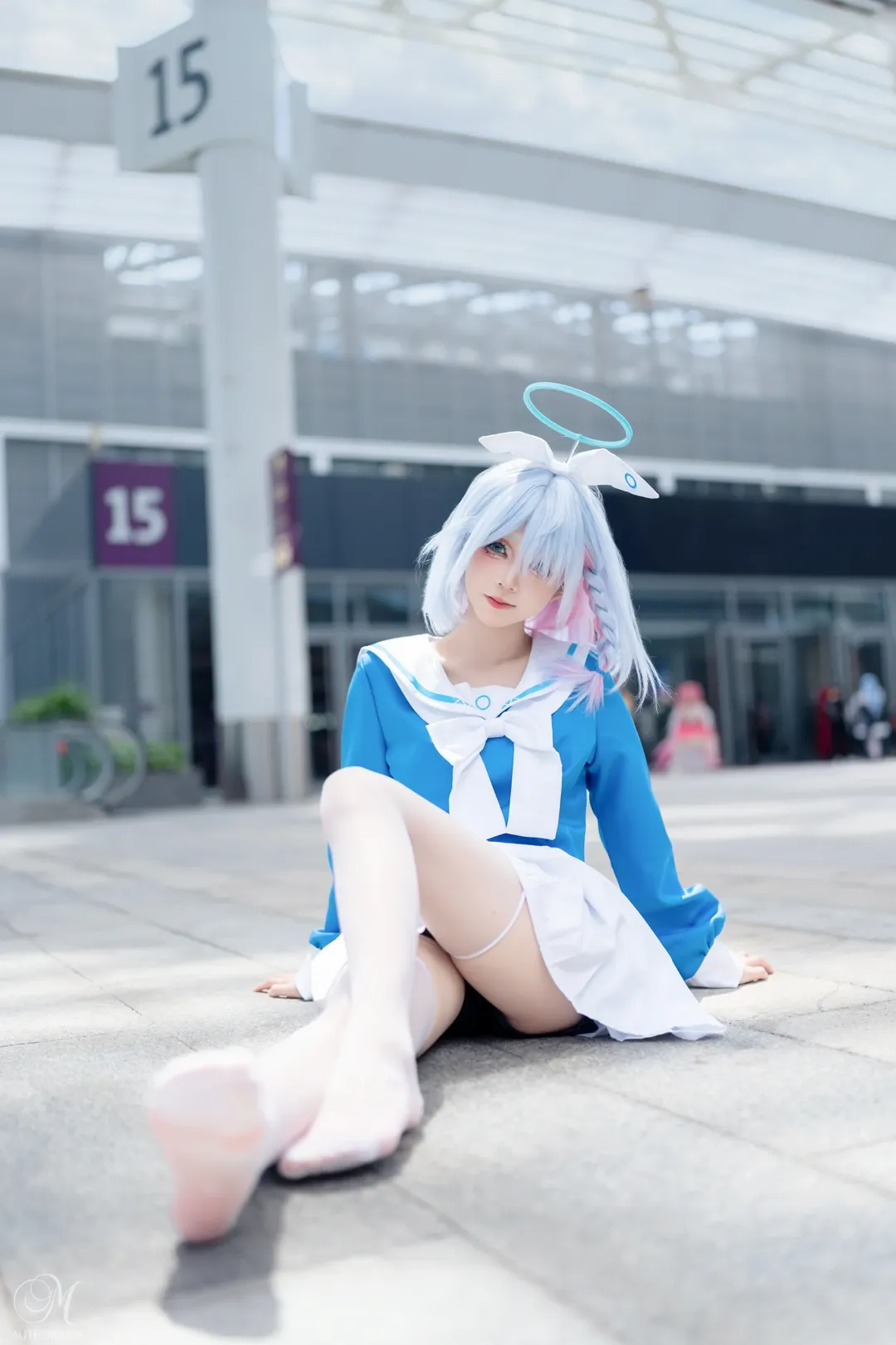コスプレ, ブルーアーカイブ, イベント写真, アニメイベント, アロナ コスプレ